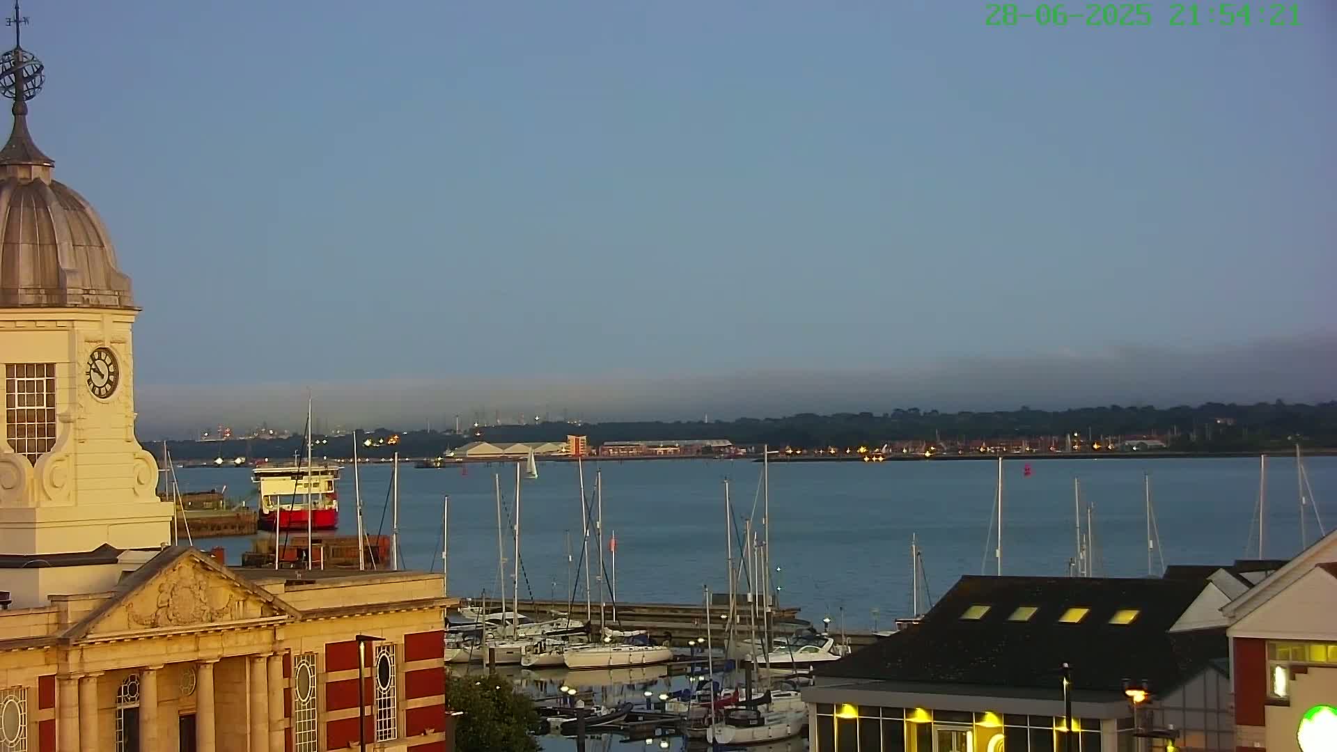 Marine of Southampton & Test River Live Cam - Southampton, Hampshire, South East, England, United Kingdom