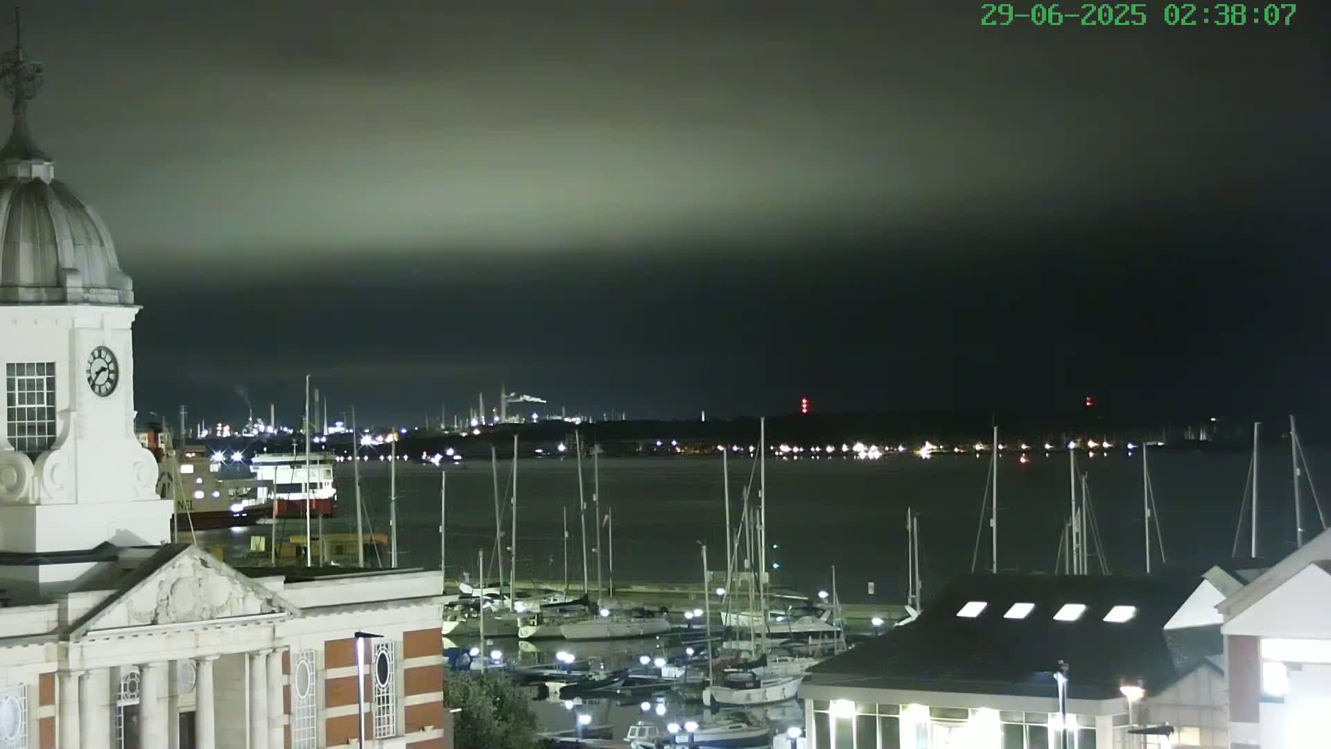 Marine of Southampton & Test River Live Cam - Southampton, Hampshire, South East, England, United Kingdom