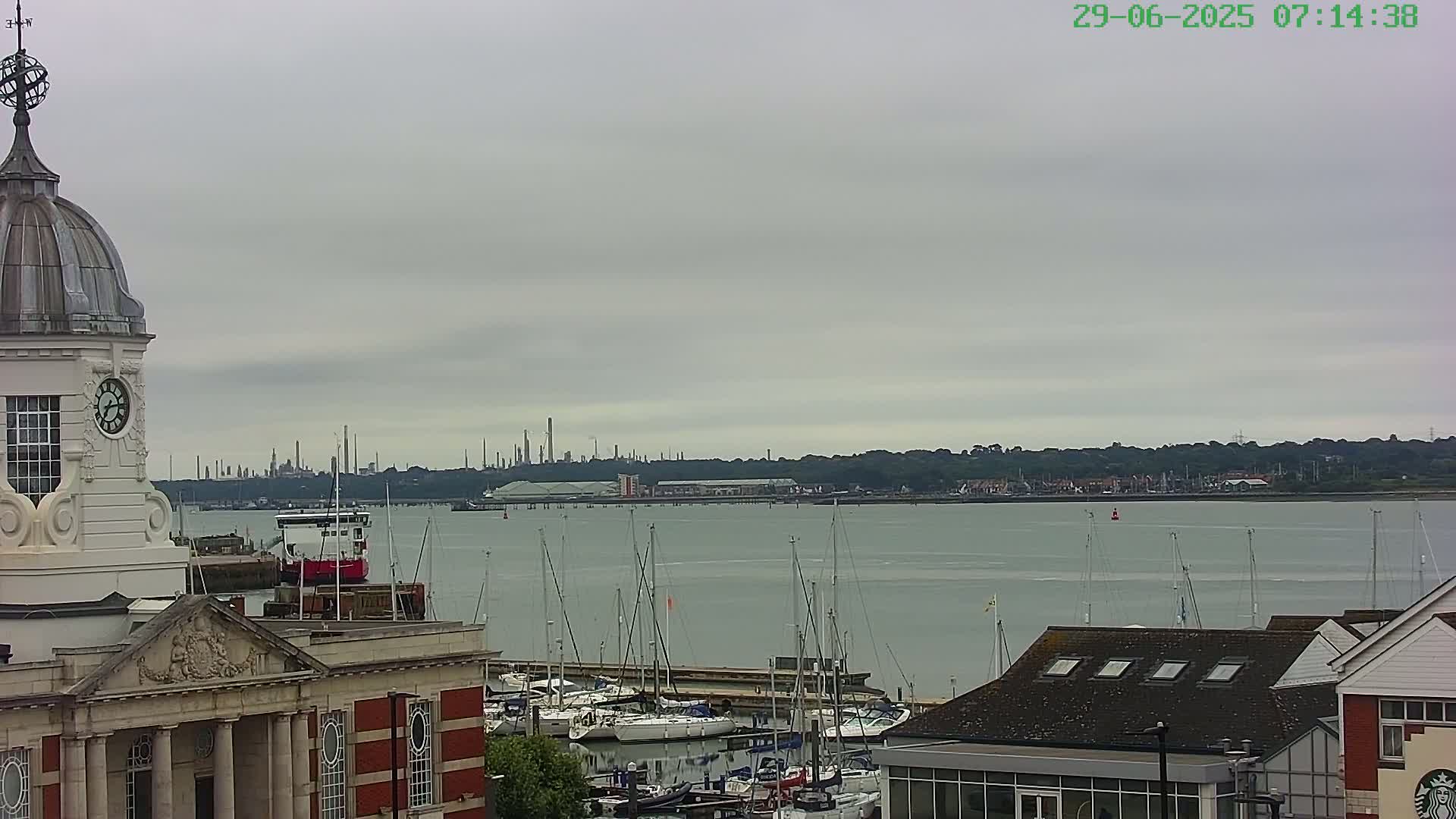 Marine of Southampton & Test River Live Cam - Southampton, Hampshire, South East, England, United Kingdom