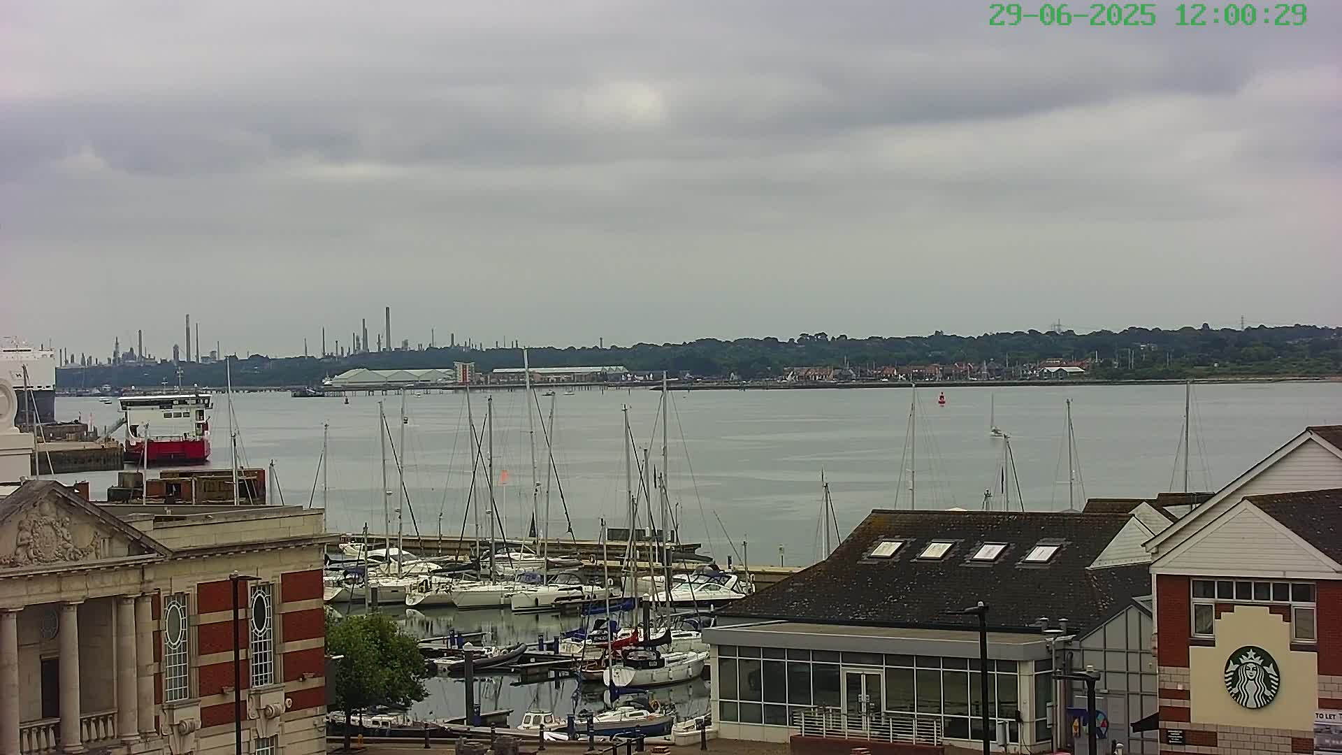 Marine of Southampton & Test River Live Cam - Southampton, Hampshire, South East, England, United Kingdom