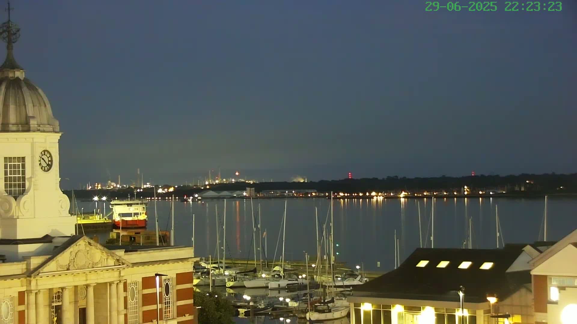 Marine of Southampton & Test River Live Cam - Southampton, Hampshire, South East, England, United Kingdom