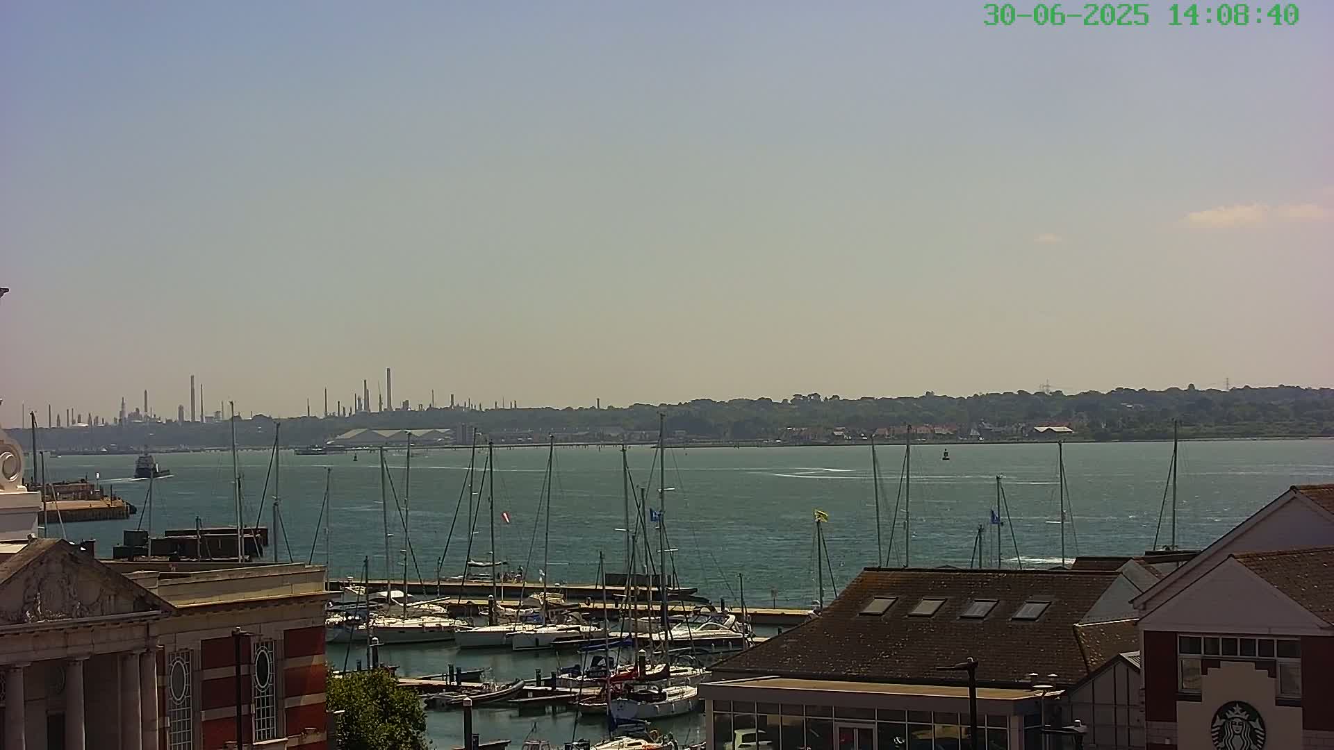 Marine of Southampton & Test River Live Cam - Southampton, Hampshire, South East, England, United Kingdom