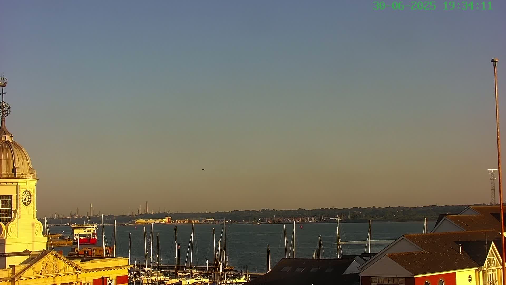 Marine of Southampton & Test River Live Cam - Southampton, Hampshire, South East, England, United Kingdom