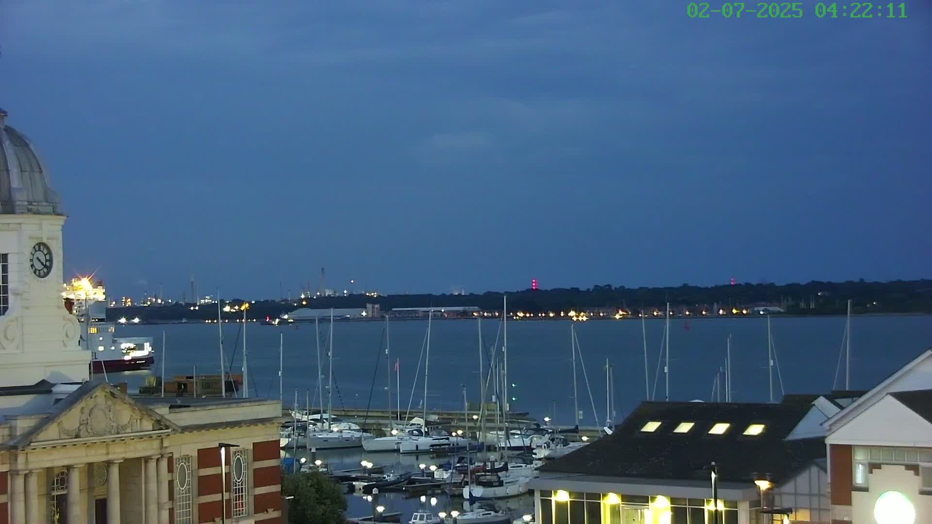 Marine of Southampton & Test River Live Cam - Southampton, Hampshire, South East, England, United Kingdom