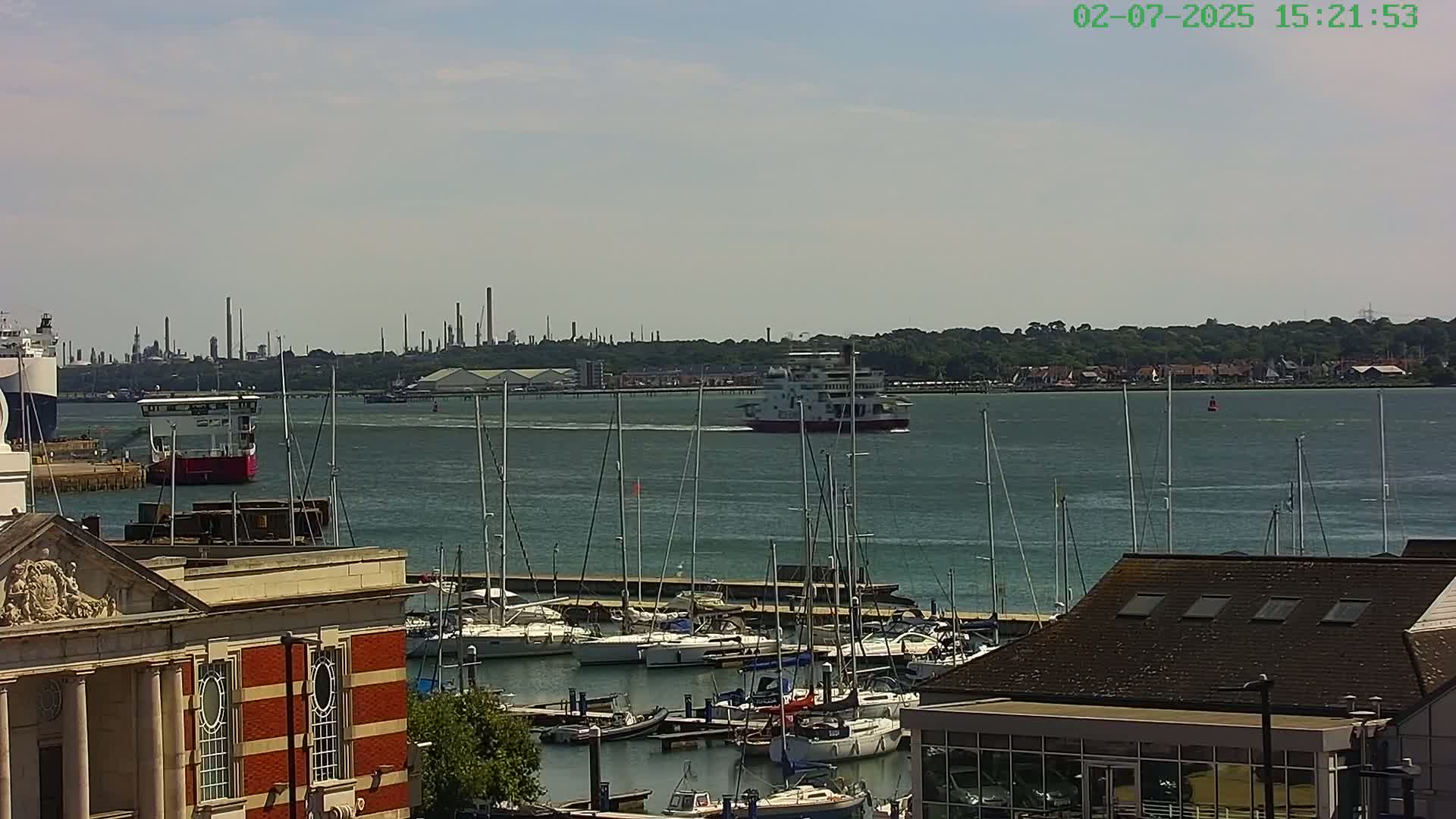 Marine of Southampton & Test River Live Cam - Southampton, Hampshire, South East, England, United Kingdom
