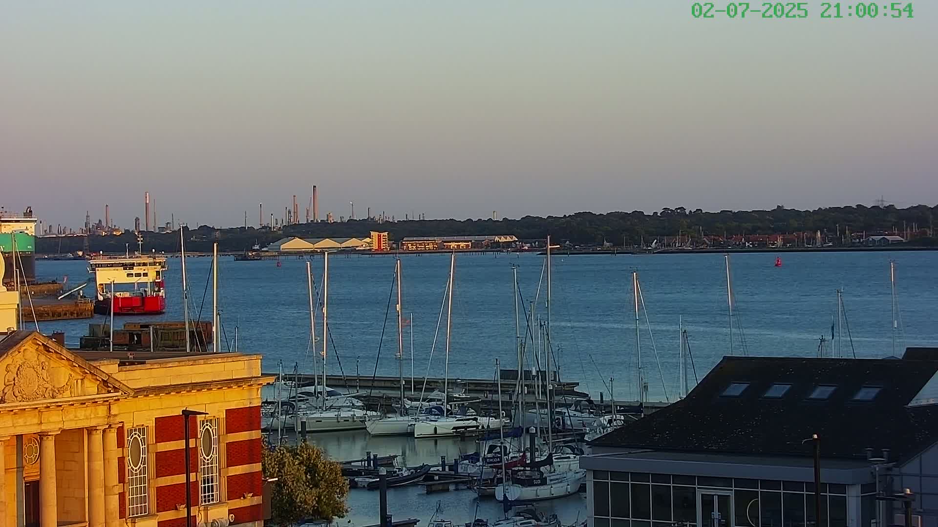Marine of Southampton & Test River Live Cam - Southampton, Hampshire, South East, England, United Kingdom