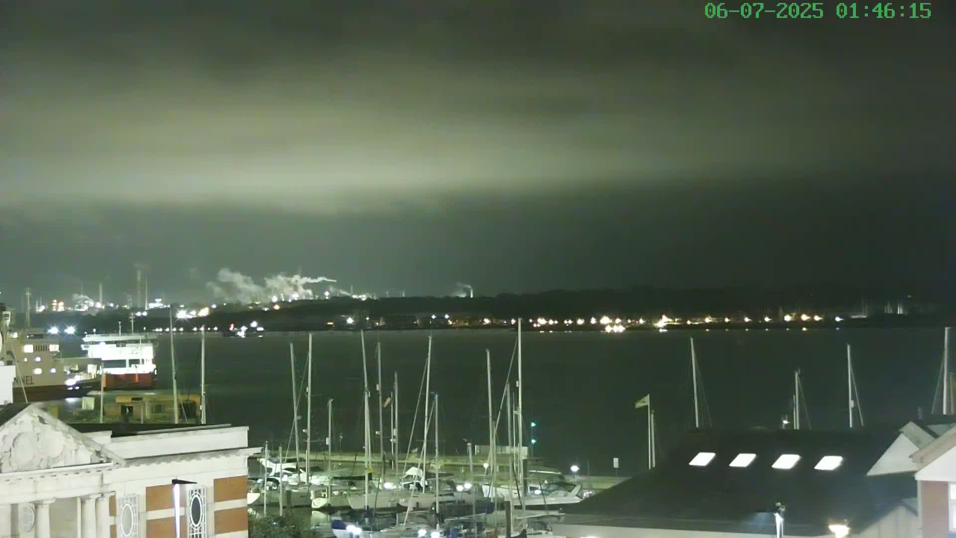 Marine of Southampton & Test River Live Cam - Southampton, Hampshire, South East, England, United Kingdom
