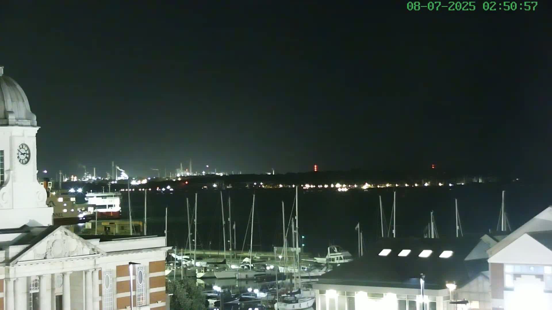 Marine of Southampton & Test River Live Cam - Southampton, Hampshire, South East, England, United Kingdom