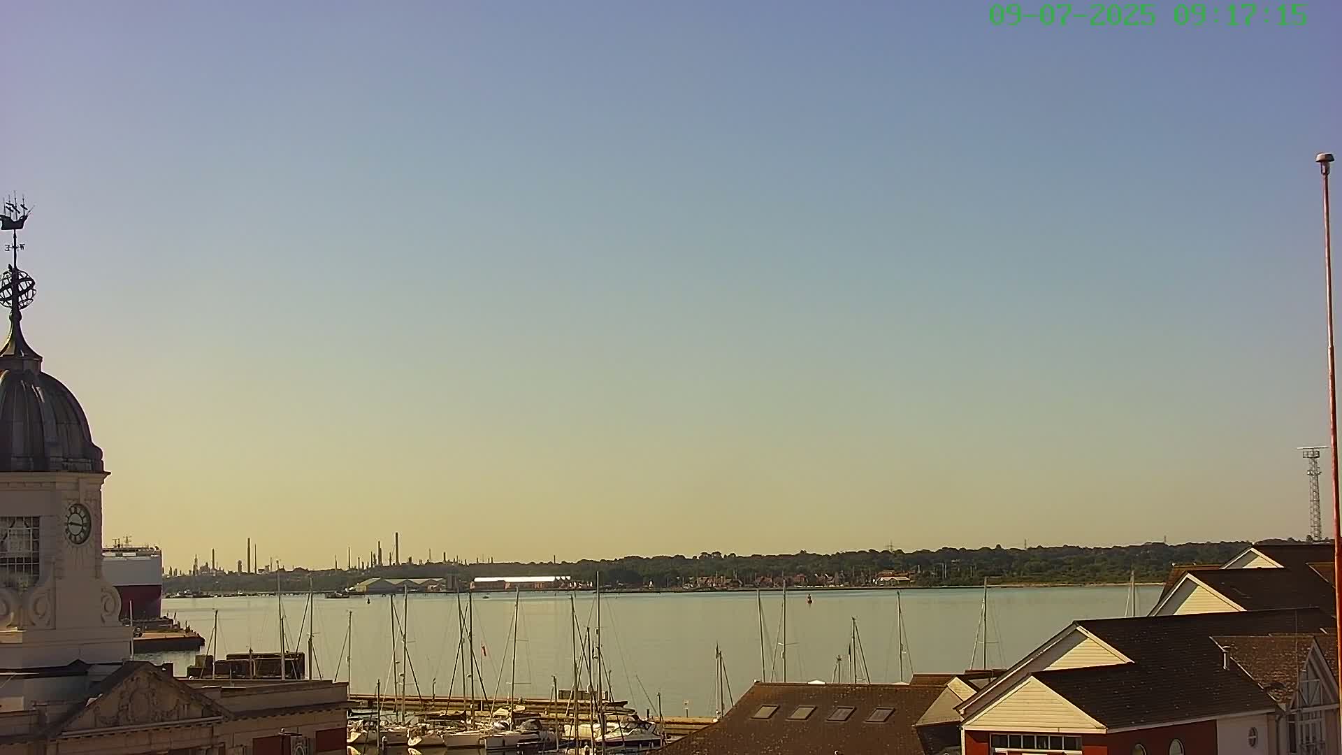 Marine of Southampton & Test River Live Cam - Southampton, Hampshire, South East, England, United Kingdom