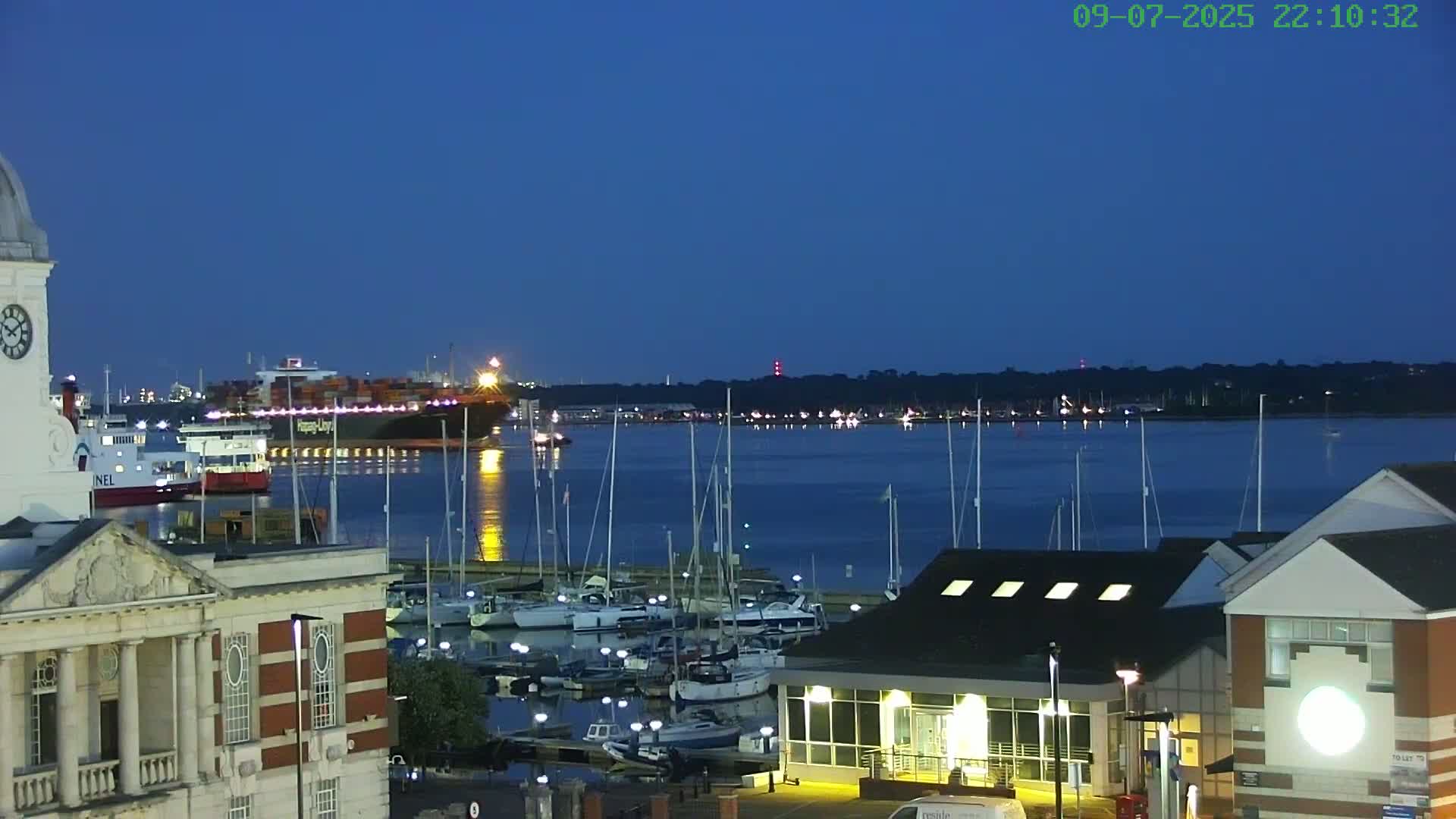 Marine of Southampton & Test River Live Cam - Southampton, Hampshire, South East, England, United Kingdom