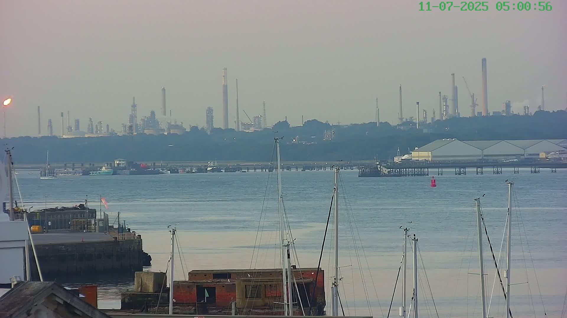 Marine of Southampton & Test River Live Cam - Southampton, Hampshire, South East, England, United Kingdom