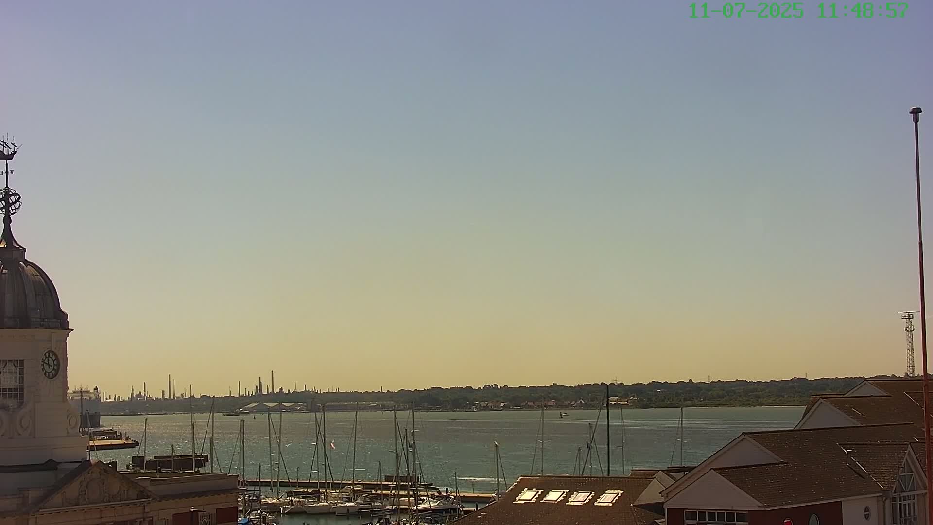 Marine of Southampton & Test River Live Cam - Southampton, Hampshire, South East, England, United Kingdom
