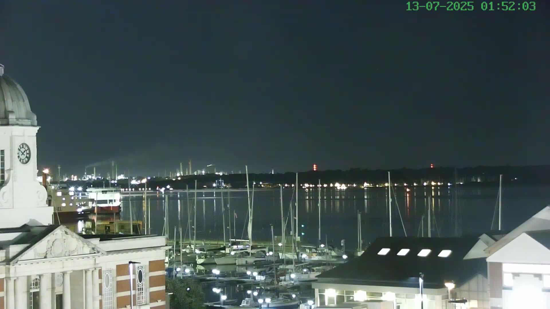 Marine of Southampton & Test River Live Cam - Southampton, Hampshire, South East, England, United Kingdom