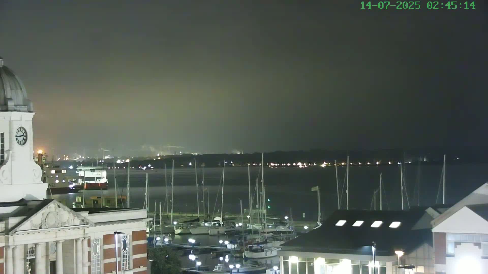 Marine of Southampton & Test River Live Cam - Southampton, Hampshire, South East, England, United Kingdom