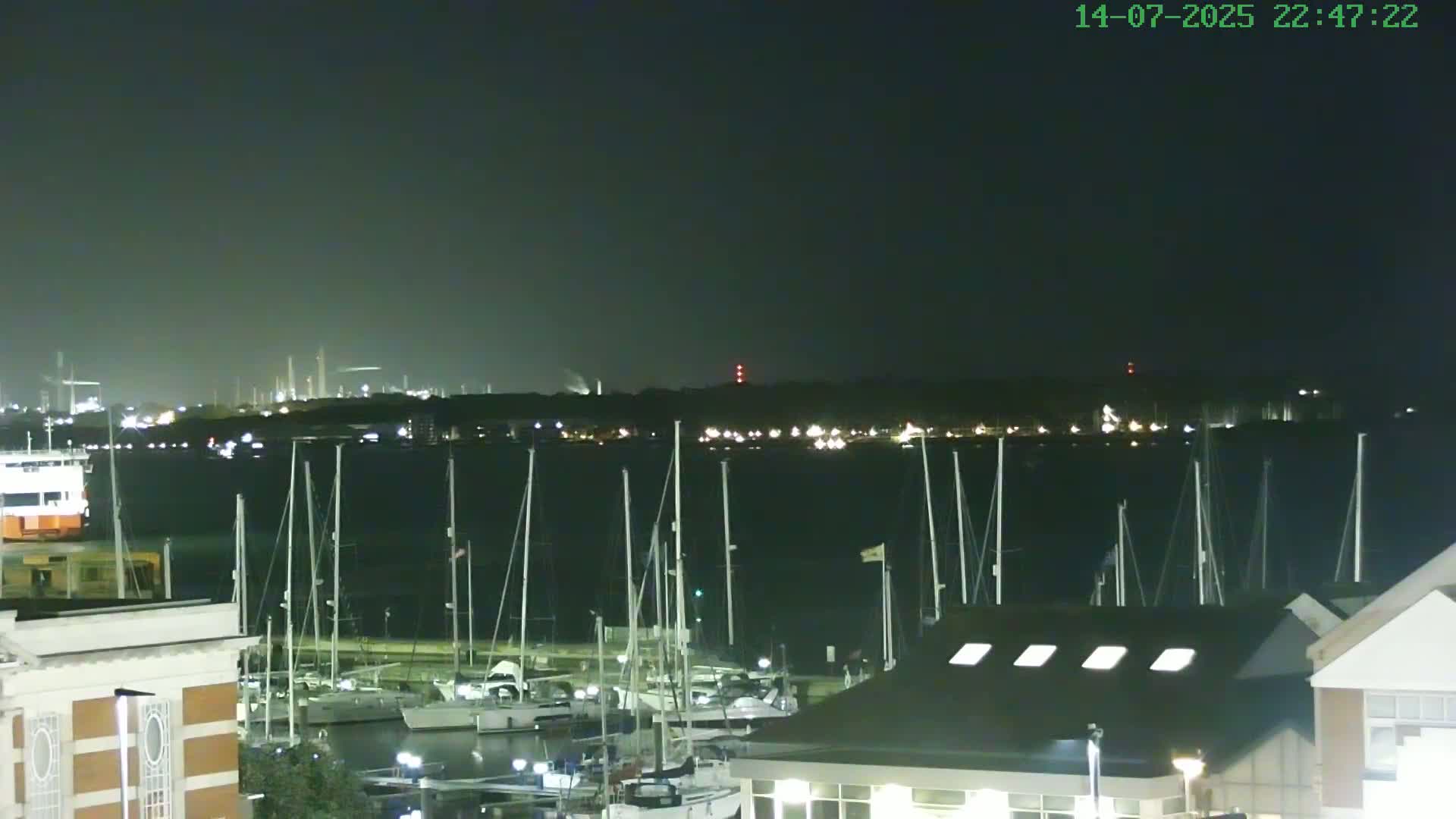 Marine of Southampton & Test River Live Cam - Southampton, Hampshire, South East, England, United Kingdom