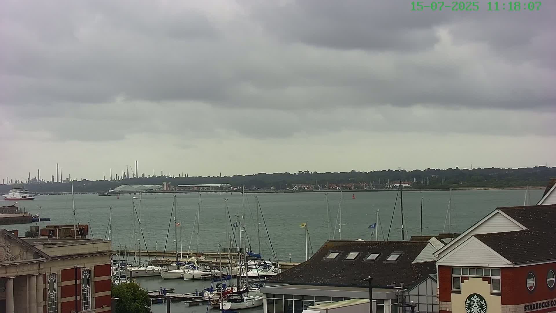 Marine of Southampton & Test River Live Cam - Southampton, Hampshire, South East, England, United Kingdom
