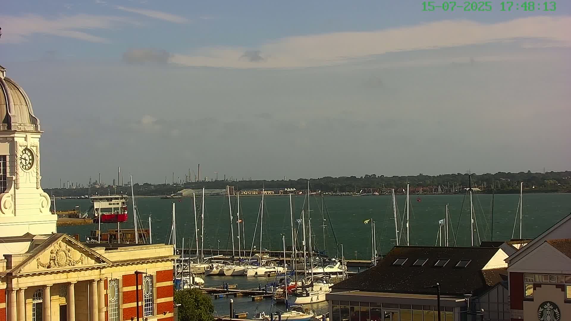 Marine of Southampton & Test River Live Cam - Southampton, Hampshire, South East, England, United Kingdom
