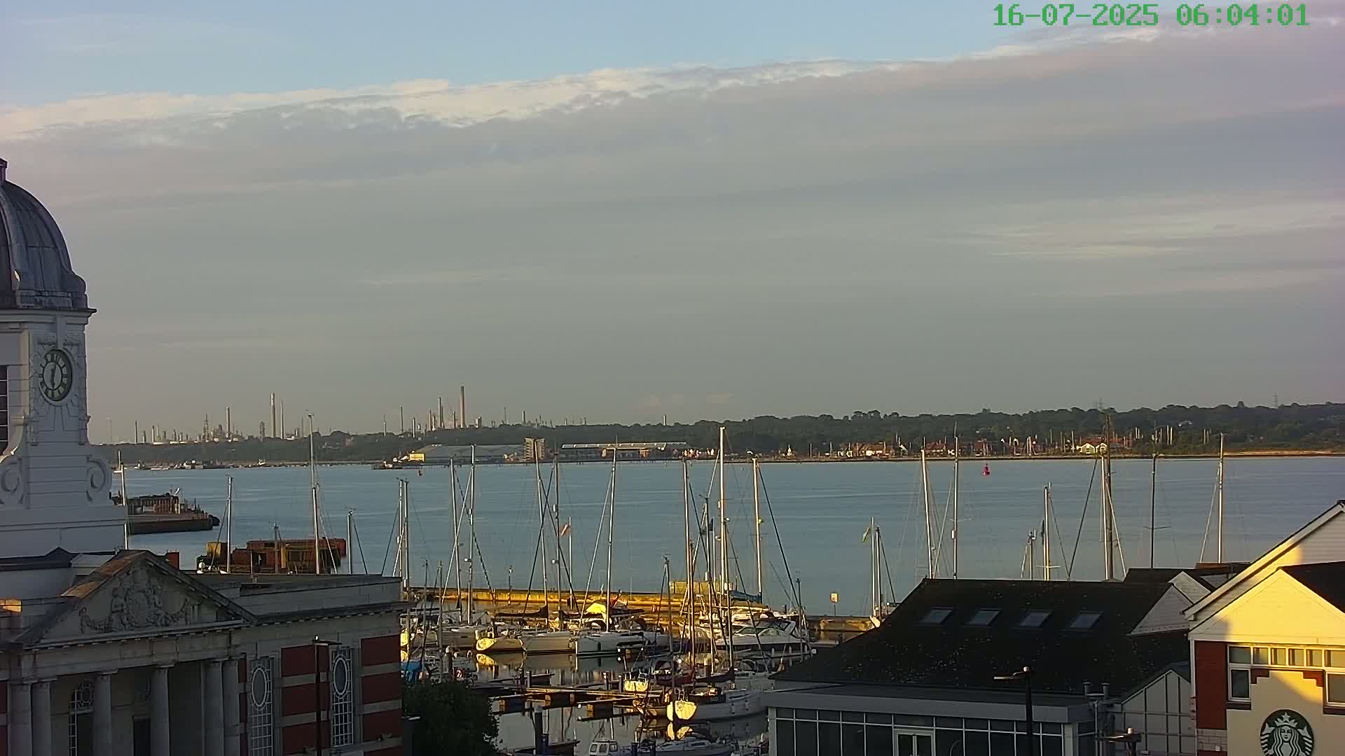 Marine of Southampton & Test River Live Cam - Southampton, Hampshire, South East, England, United Kingdom