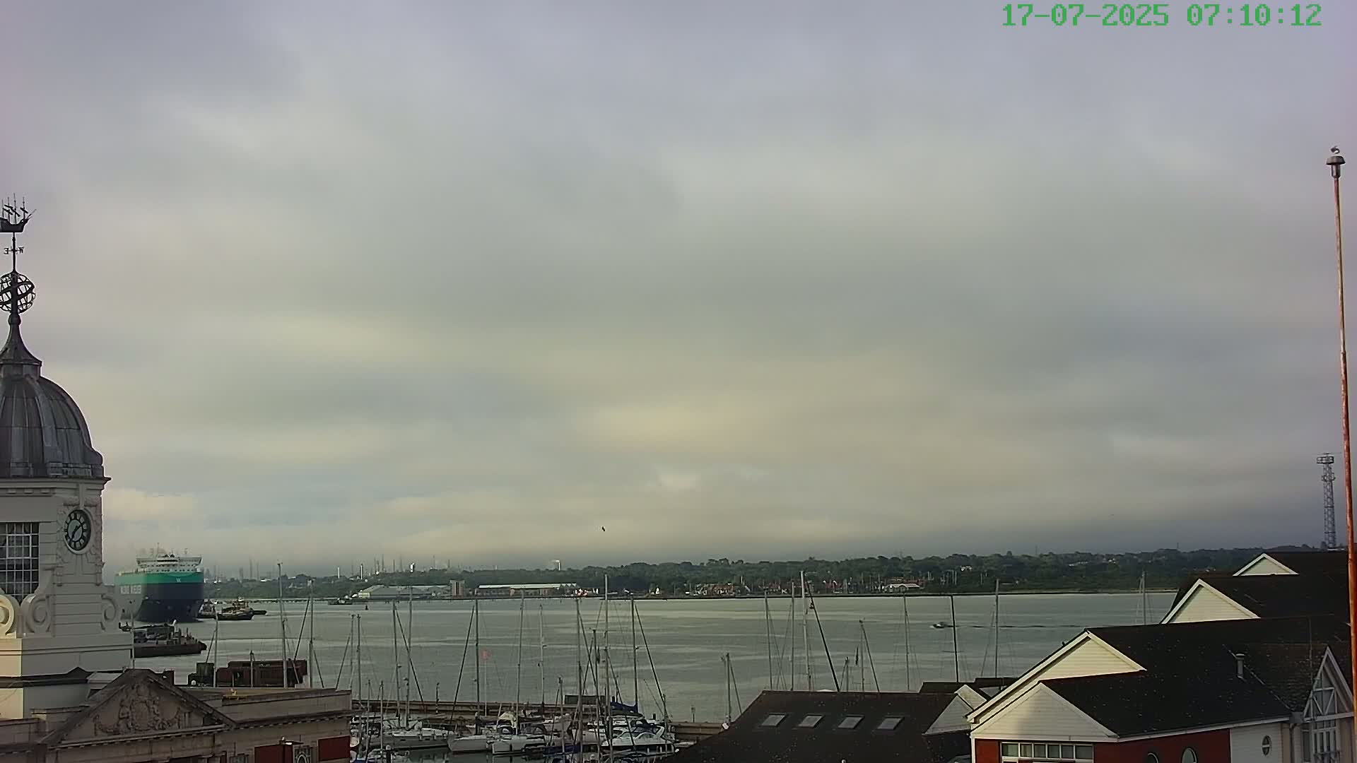 Marine of Southampton & Test River Live Cam - Southampton, Hampshire, South East, England, United Kingdom