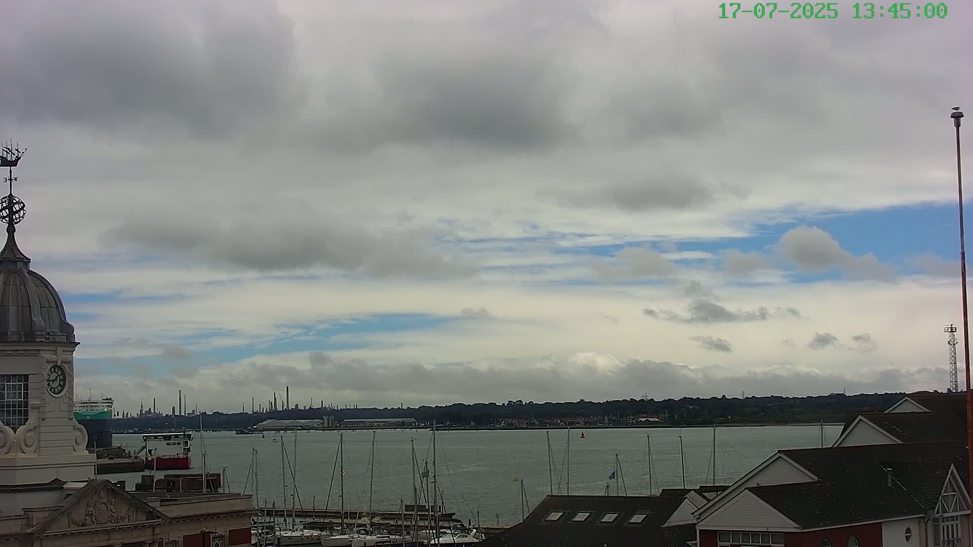 Marine of Southampton & Test River Live Cam - Southampton, Hampshire, South East, England, United Kingdom