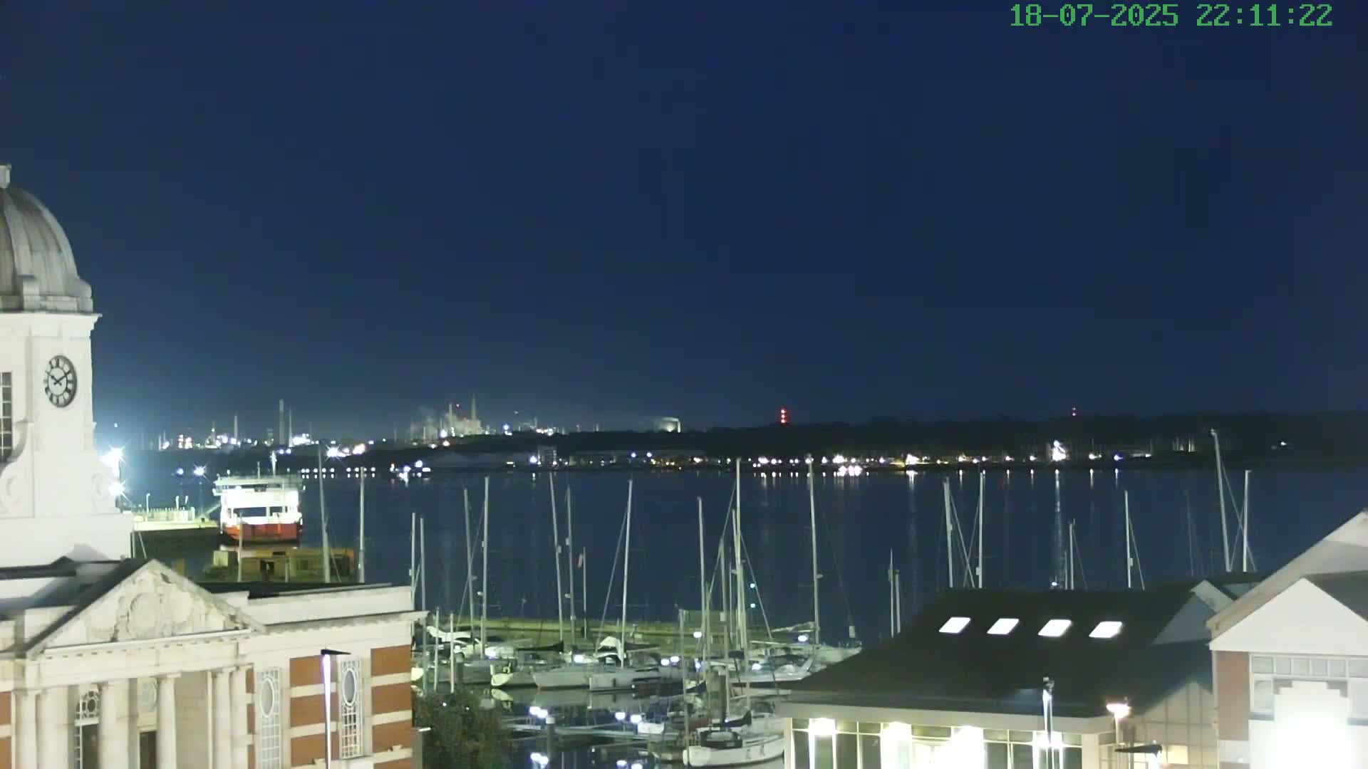 Marine of Southampton & Test River Live Cam - Southampton, Hampshire, South East, England, United Kingdom