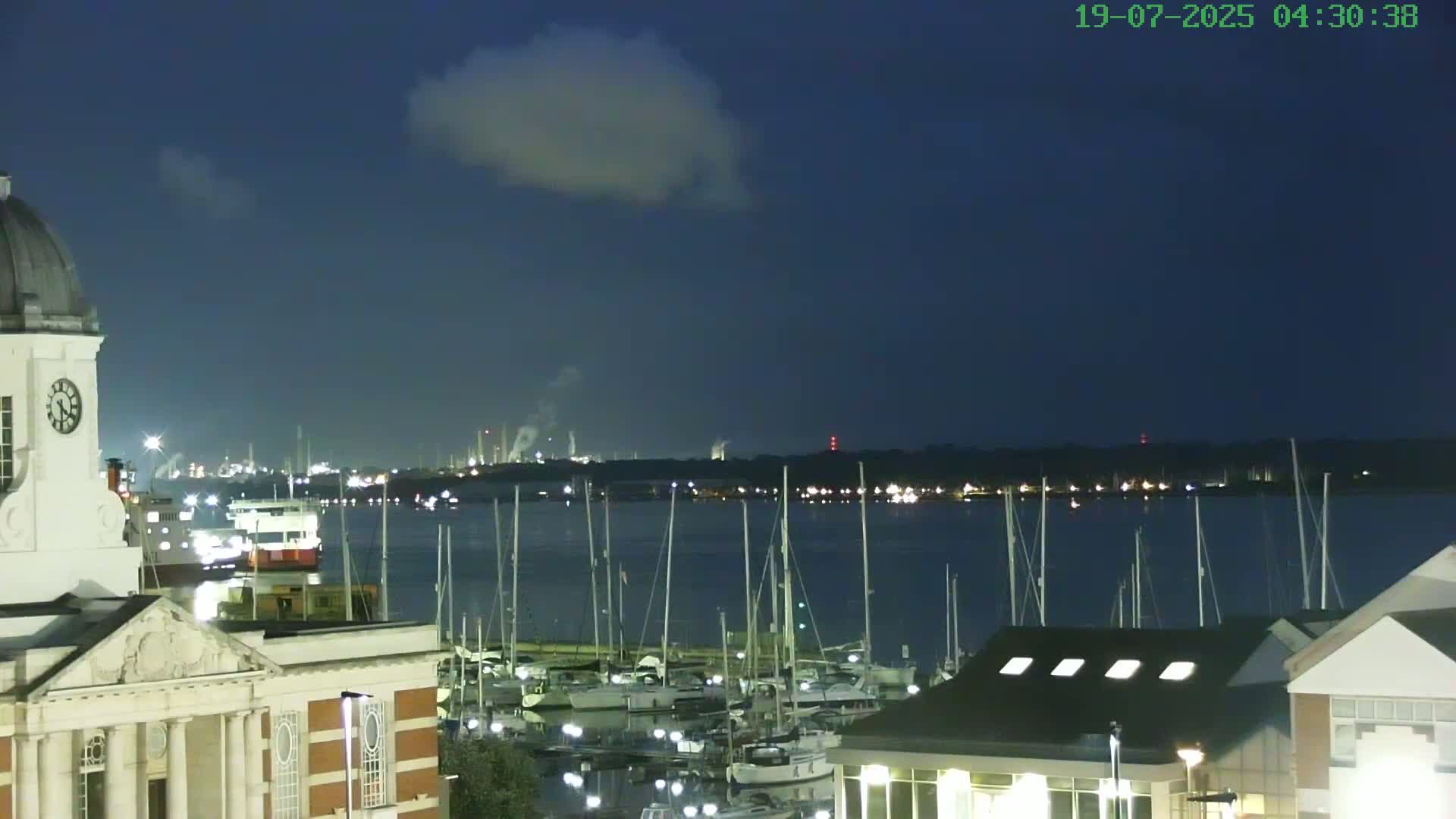 Marine of Southampton & Test River Live Cam - Southampton, Hampshire, South East, England, United Kingdom
