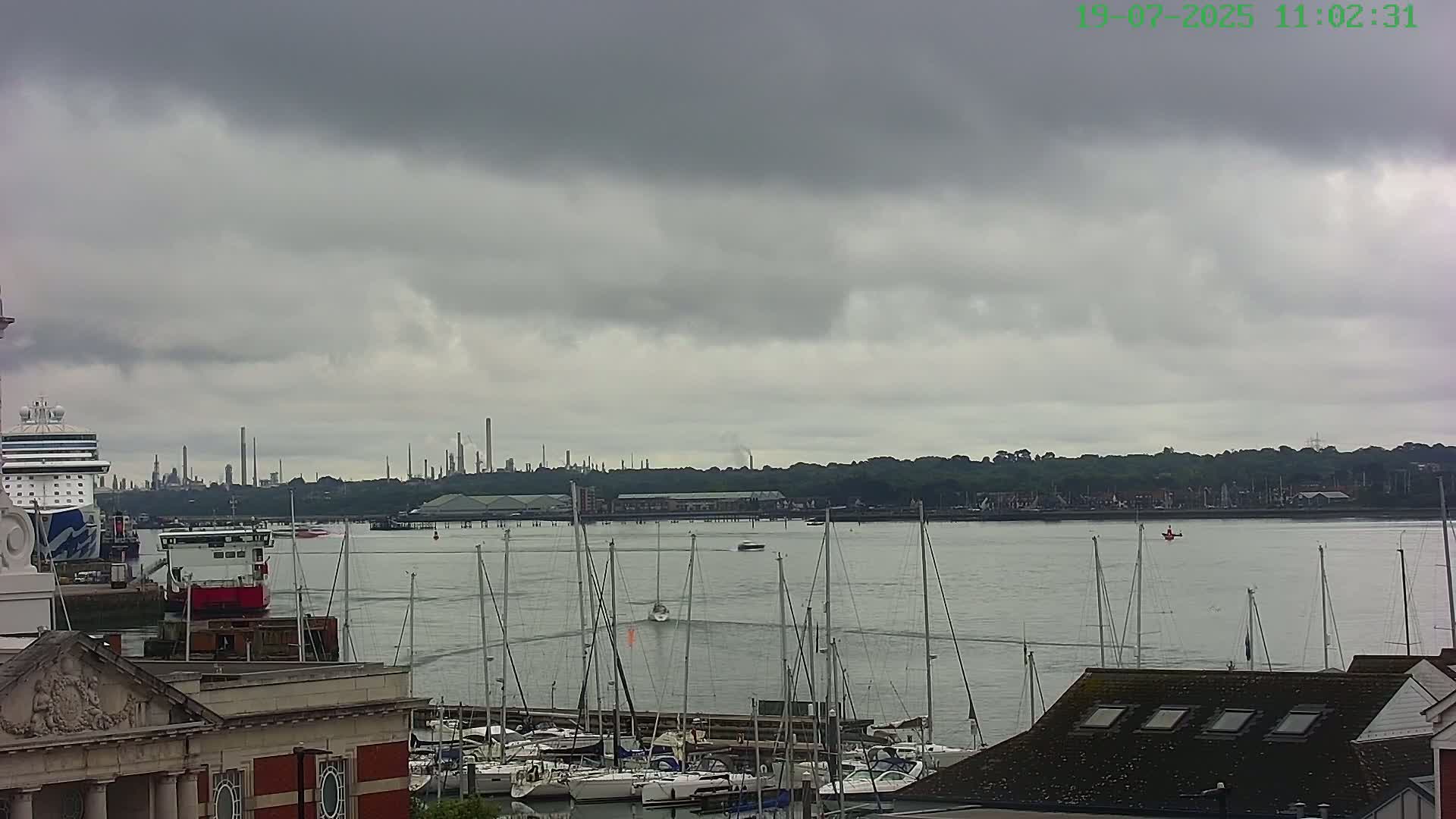 Marine of Southampton & Test River Live Cam - Southampton, Hampshire, South East, England, United Kingdom