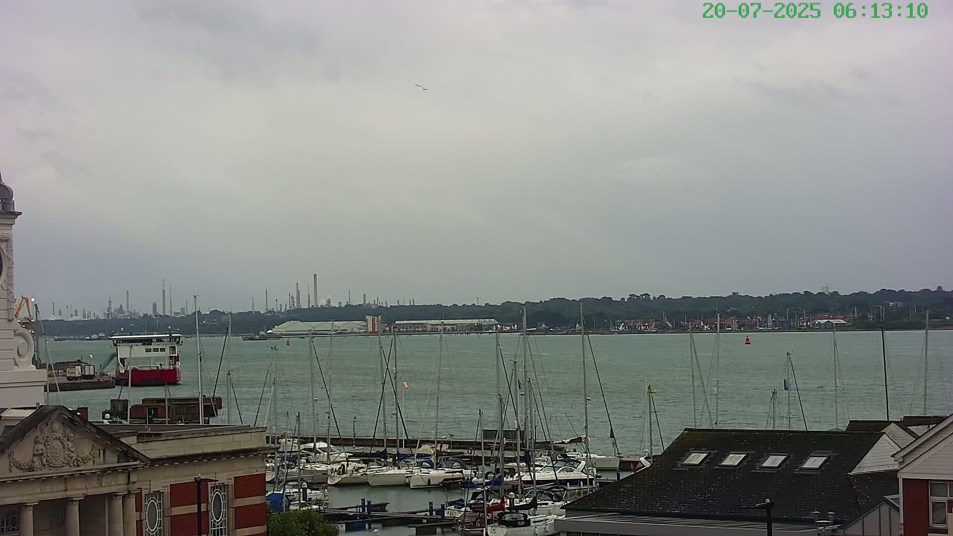 Marine of Southampton & Test River Live Cam - Southampton, Hampshire, South East, England, United Kingdom