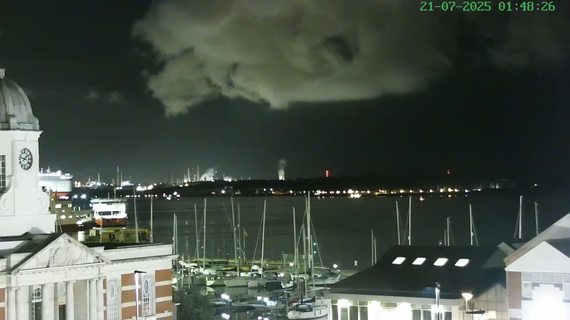 Marine of Southampton & Test River Live Cam - Southampton, Hampshire, South East, England, United Kingdom