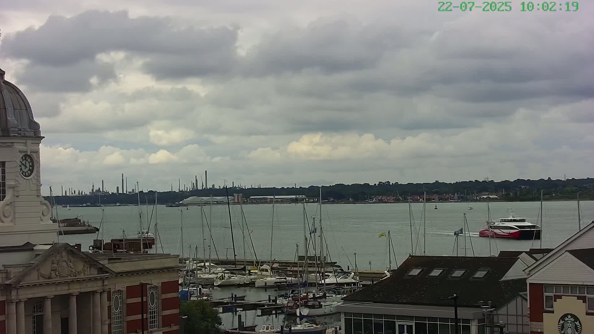 Marine of Southampton & Test River Live Cam - Southampton, Hampshire, South East, England, United Kingdom