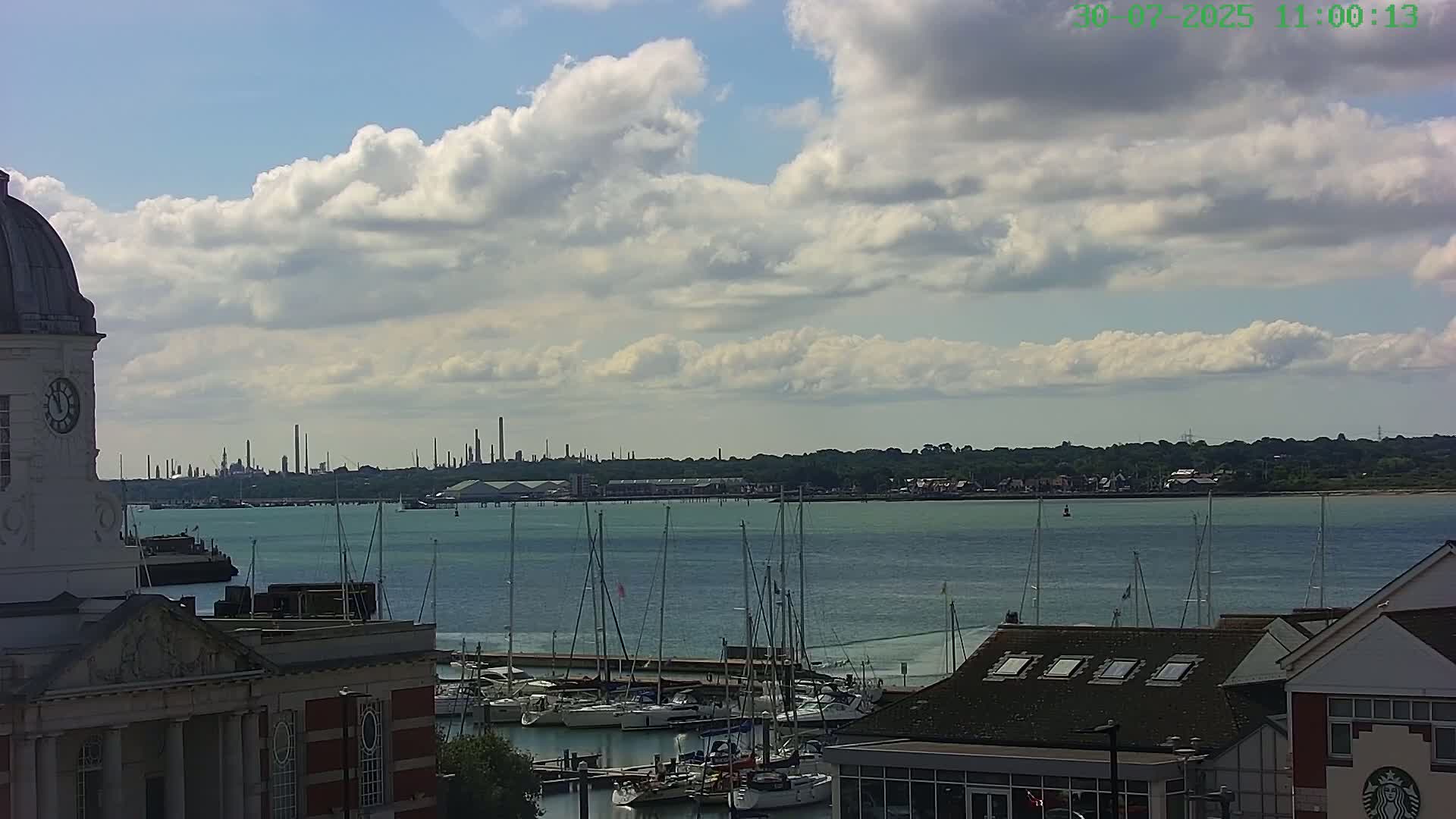 Marine of Southampton & Test River Live Cam - Southampton, Hampshire, South East, England, United Kingdom