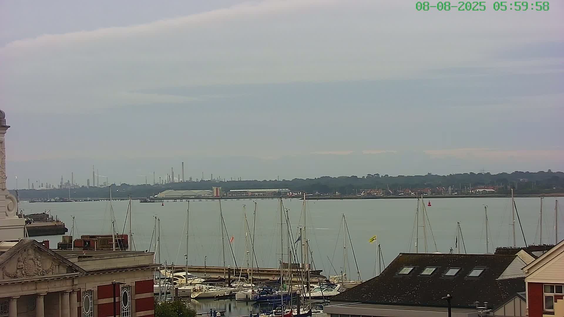 Marine of Southampton & Test River Live Cam - Southampton, Hampshire, South East, England, United Kingdom
