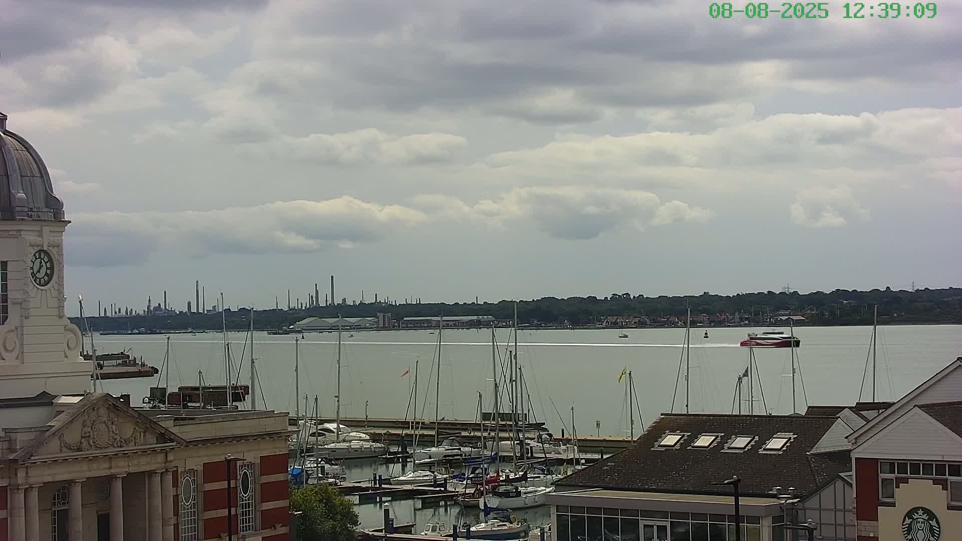 Marine of Southampton & Test River Live Cam - Southampton, Hampshire, South East, England, United Kingdom