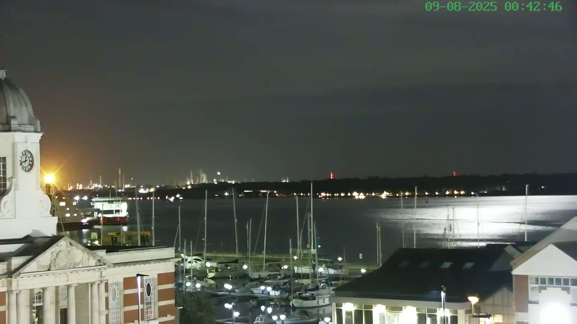 Marine of Southampton & Test River Live Cam - Southampton, Hampshire, South East, England, United Kingdom