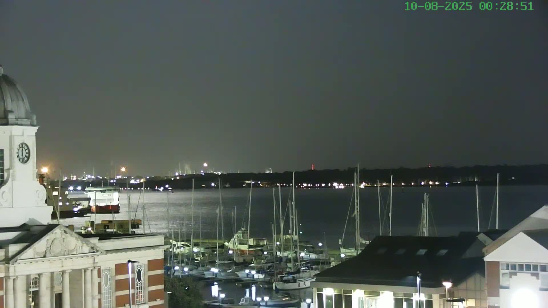 Marine of Southampton & Test River Live Cam - Southampton, Hampshire, South East, England, United Kingdom