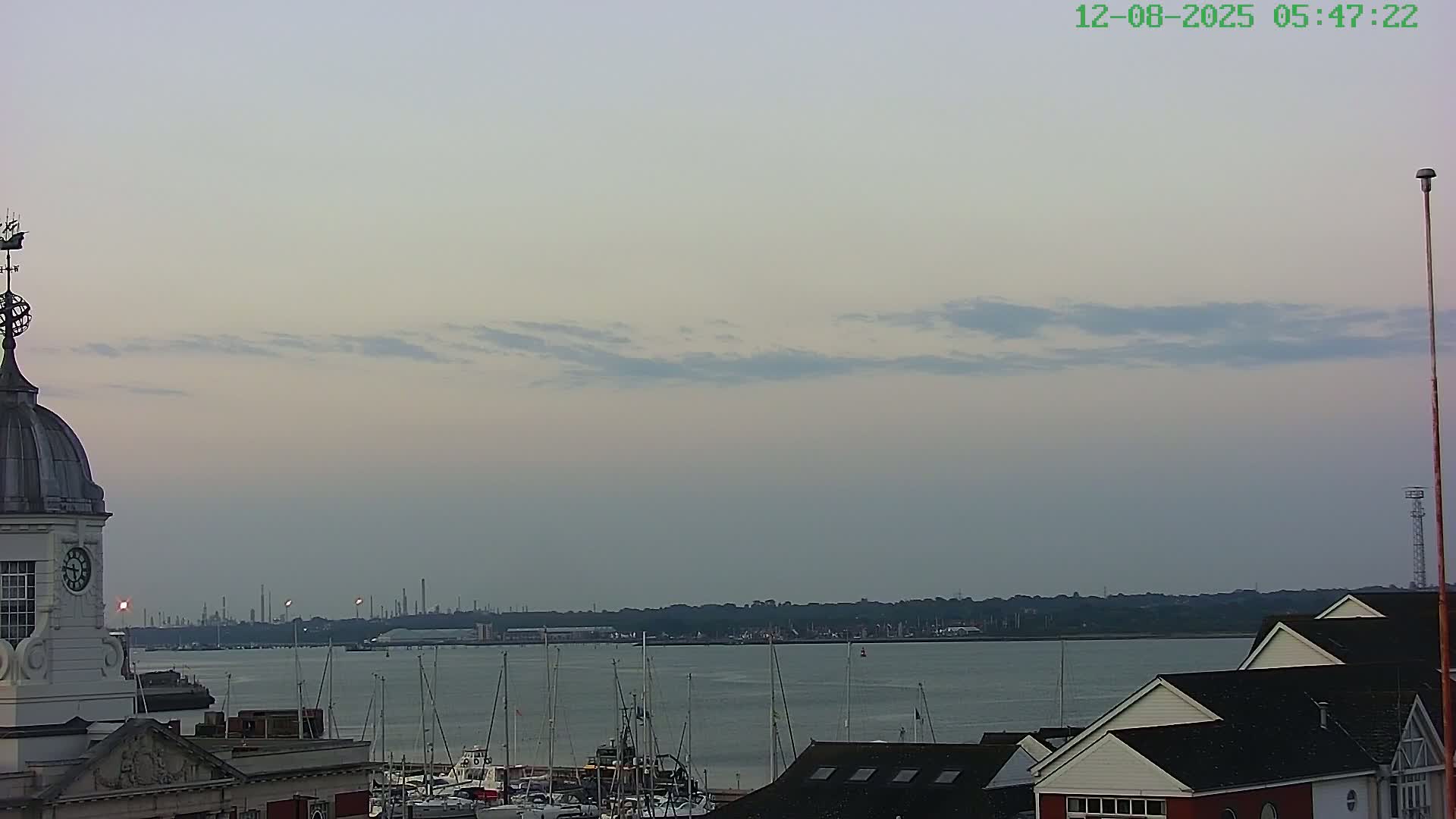 Marine of Southampton & Test River Live Cam - Southampton, Hampshire, South East, England, United Kingdom