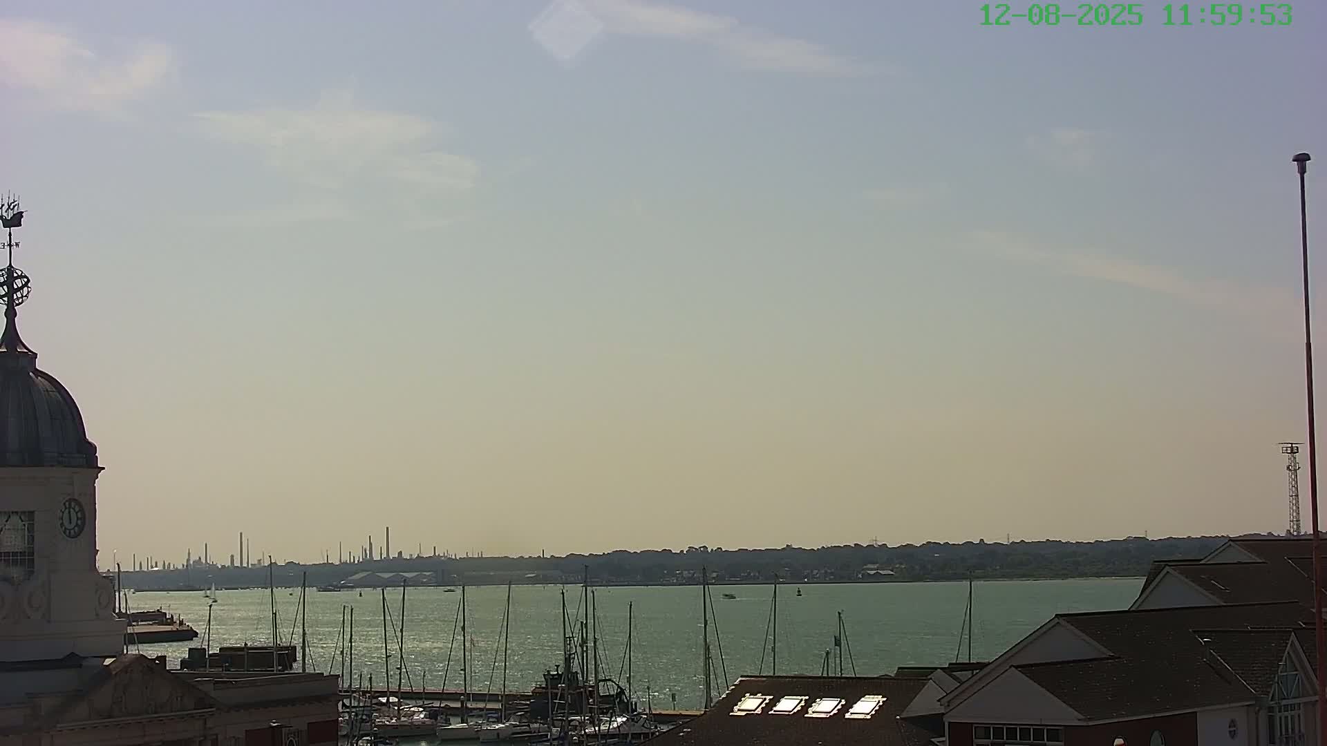 Marine of Southampton & Test River Live Cam - Southampton, Hampshire, South East, England, United Kingdom