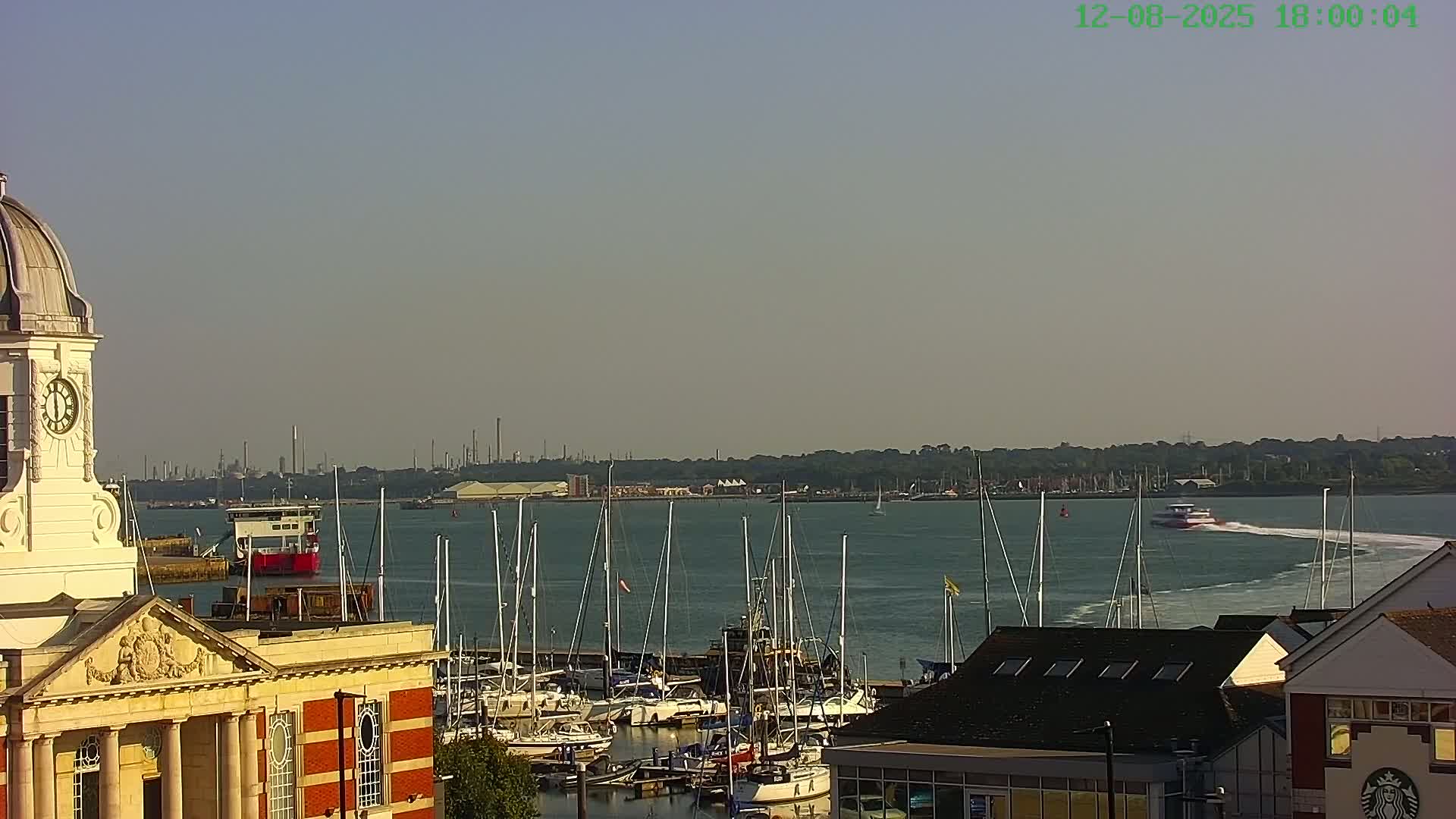 Marine of Southampton & Test River Live Cam - Southampton, Hampshire, South East, England, United Kingdom