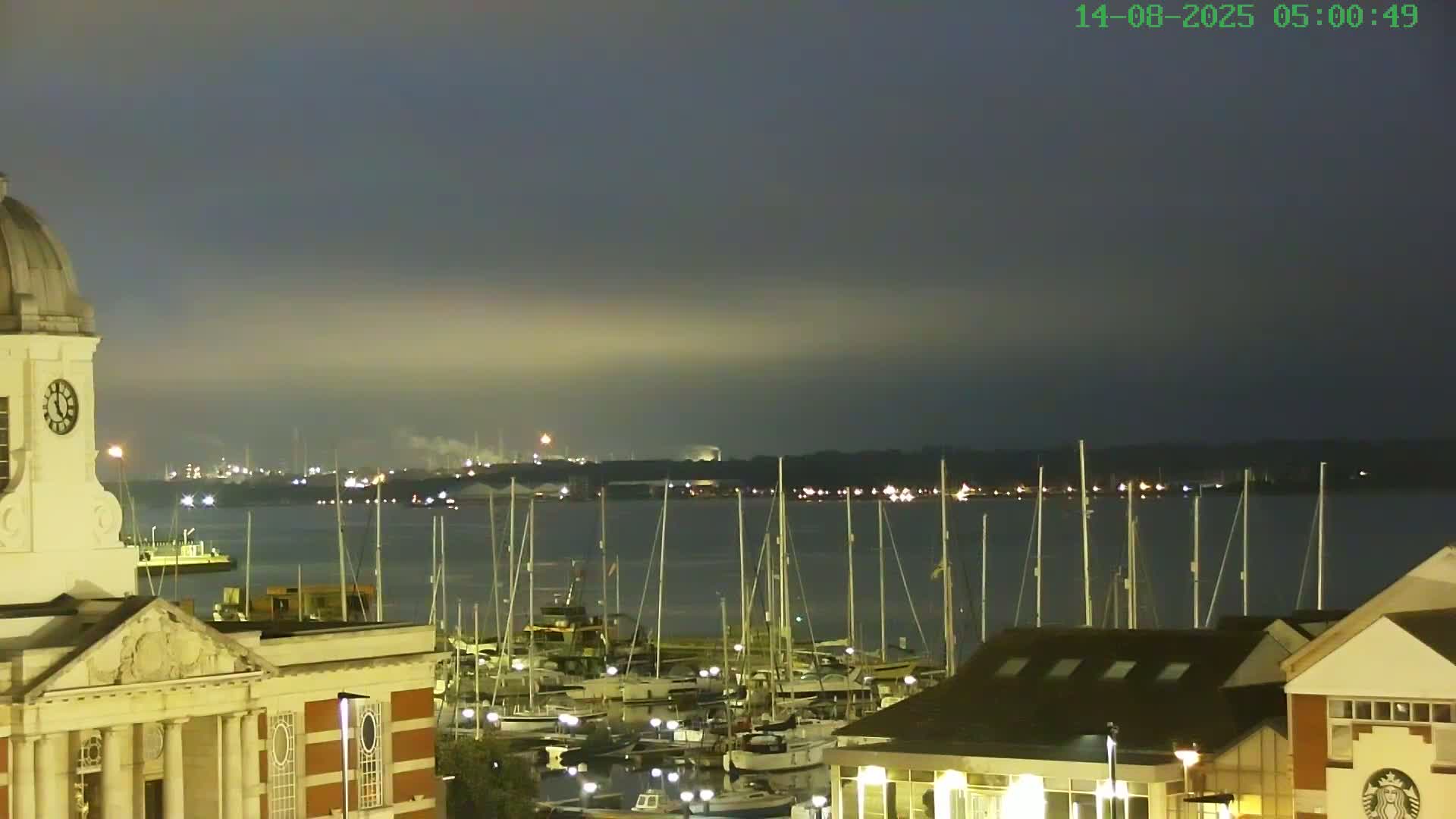 Marine of Southampton & Test River Live Cam - Southampton, Hampshire, South East, England, United Kingdom