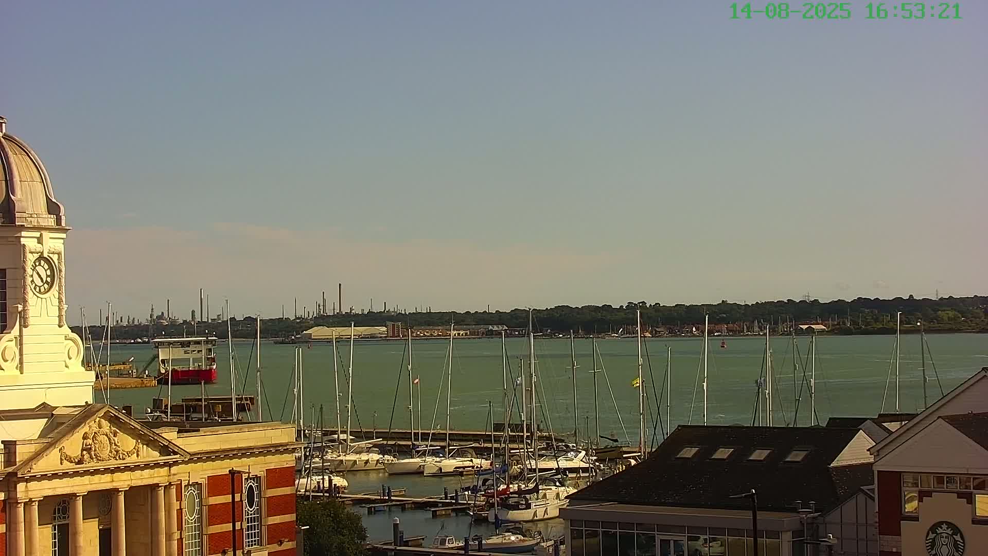 Marine of Southampton & Test River Live Cam - Southampton, Hampshire, South East, England, United Kingdom