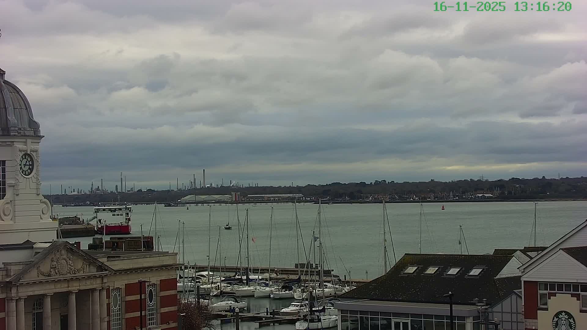 Marine of Southampton & Test River Live Cam - Southampton, Hampshire, South East, England, United Kingdom
