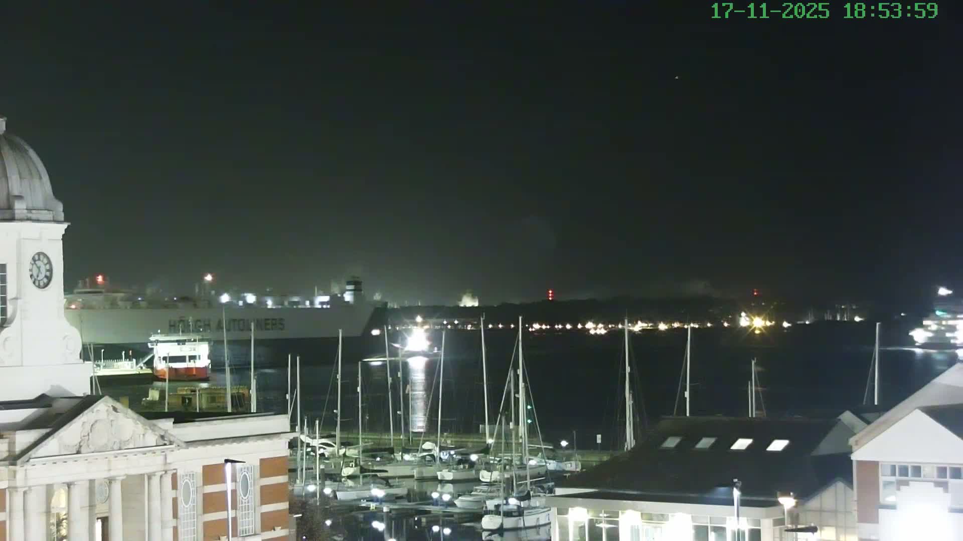 Marine of Southampton & Test River Live Cam - Southampton, Hampshire, South East, England, United Kingdom