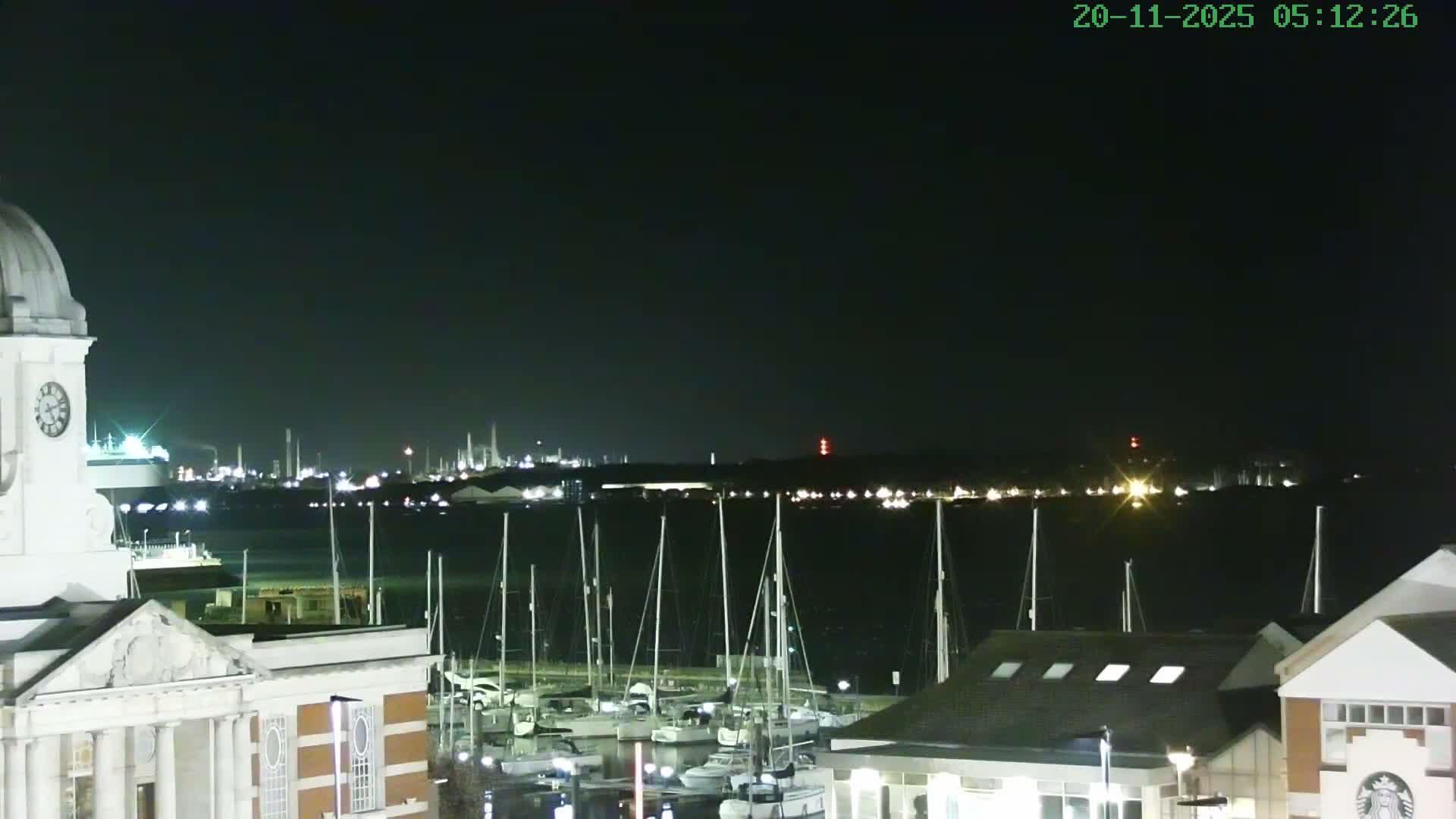 Marine of Southampton & Test River Live Cam - Southampton, Hampshire, South East, England, United Kingdom