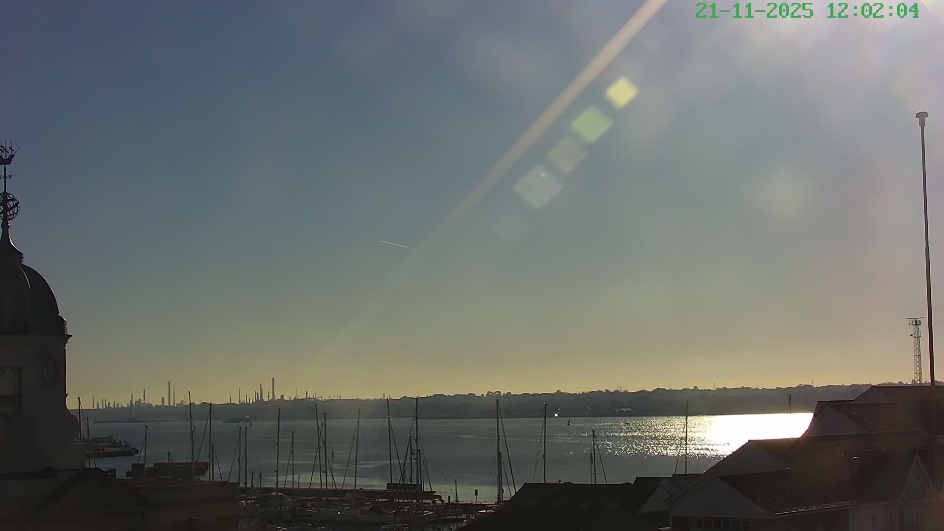 Marine of Southampton & Test River Live Cam - Southampton, Hampshire, South East, England, United Kingdom
