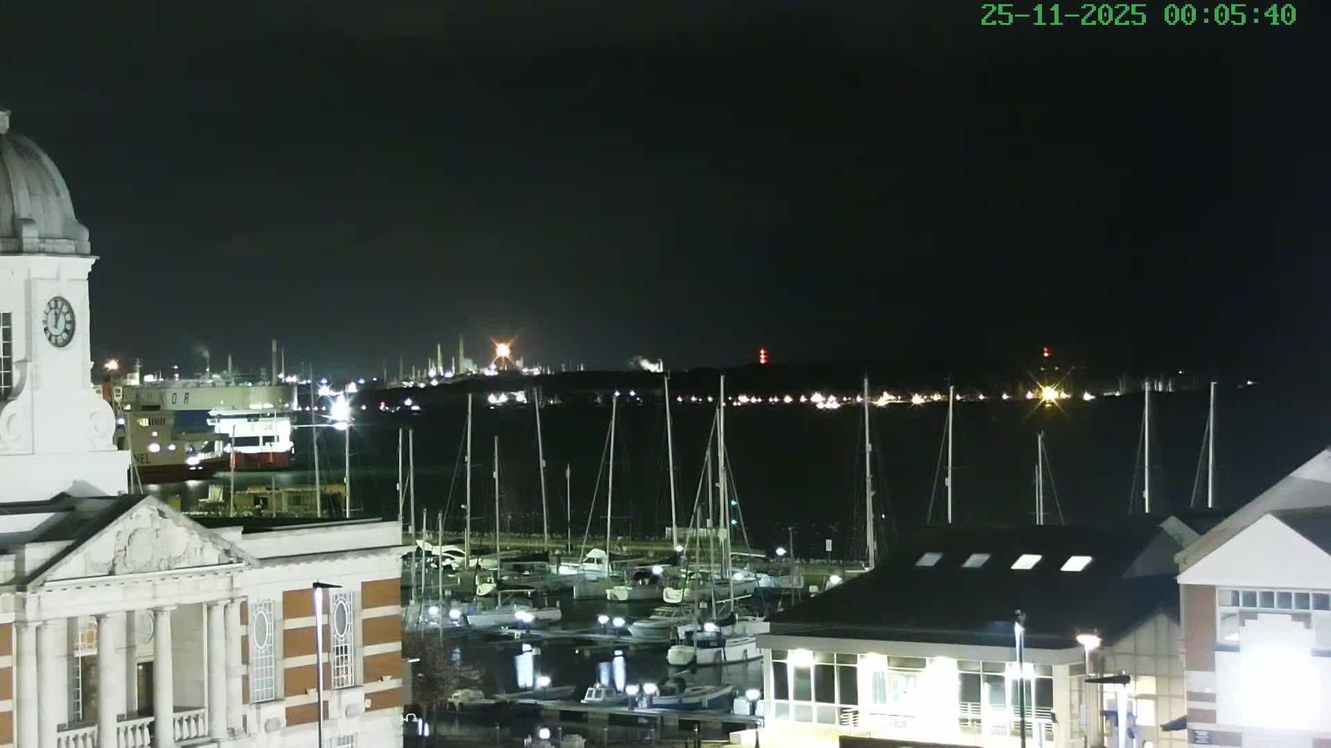 Marine of Southampton & Test River Live Cam - Southampton, Hampshire, South East, England, United Kingdom