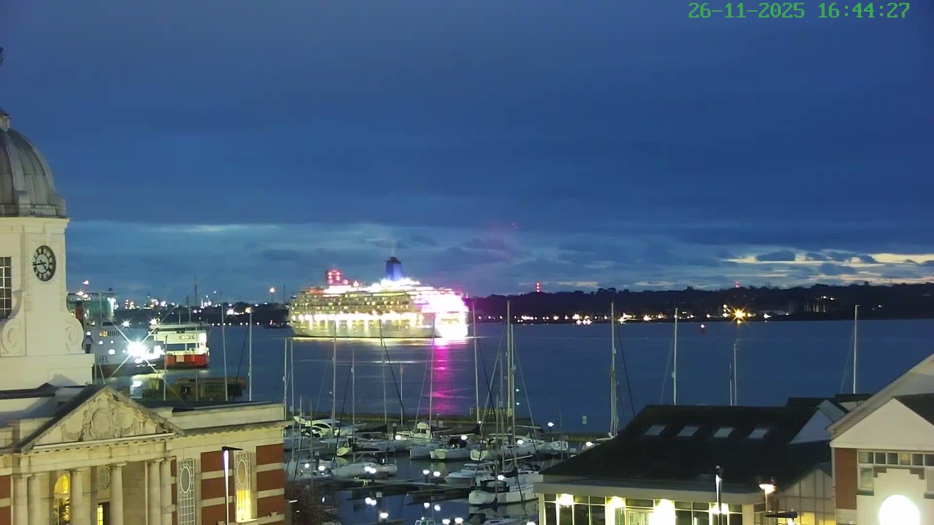 Marine of Southampton & Test River Live Cam - Southampton, Hampshire, South East, England, United Kingdom