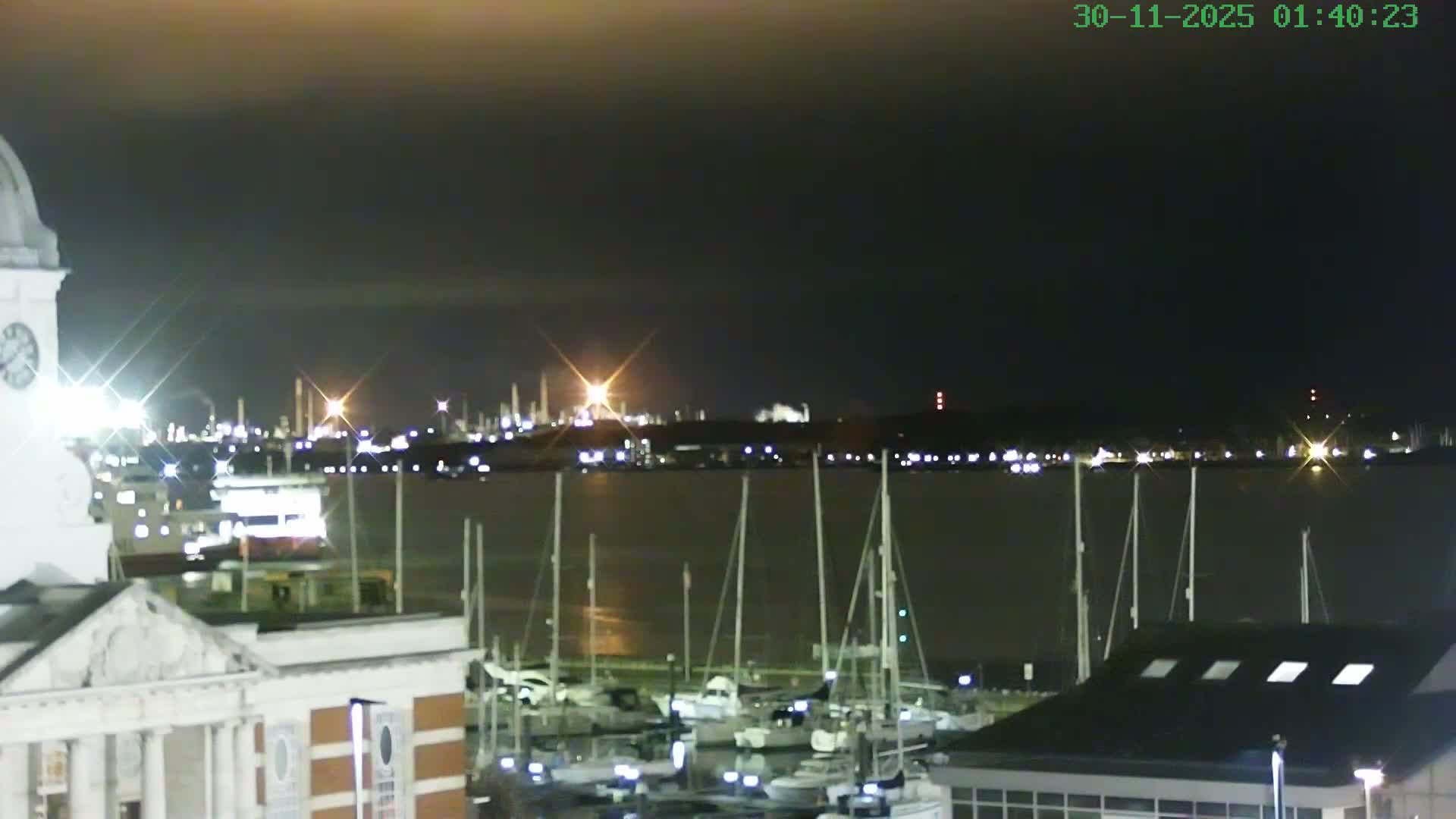 Marine of Southampton & Test River Live Cam - Southampton, Hampshire, South East, England, United Kingdom