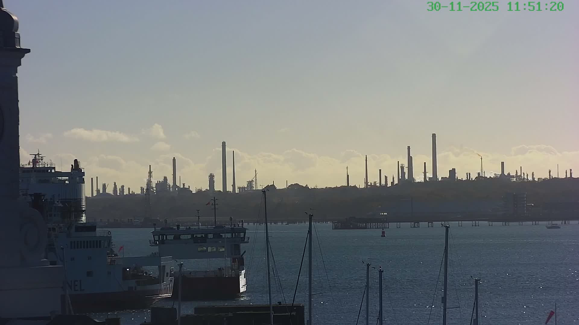 Marine of Southampton & Test River Live Cam - Southampton, Hampshire, South East, England, United Kingdom