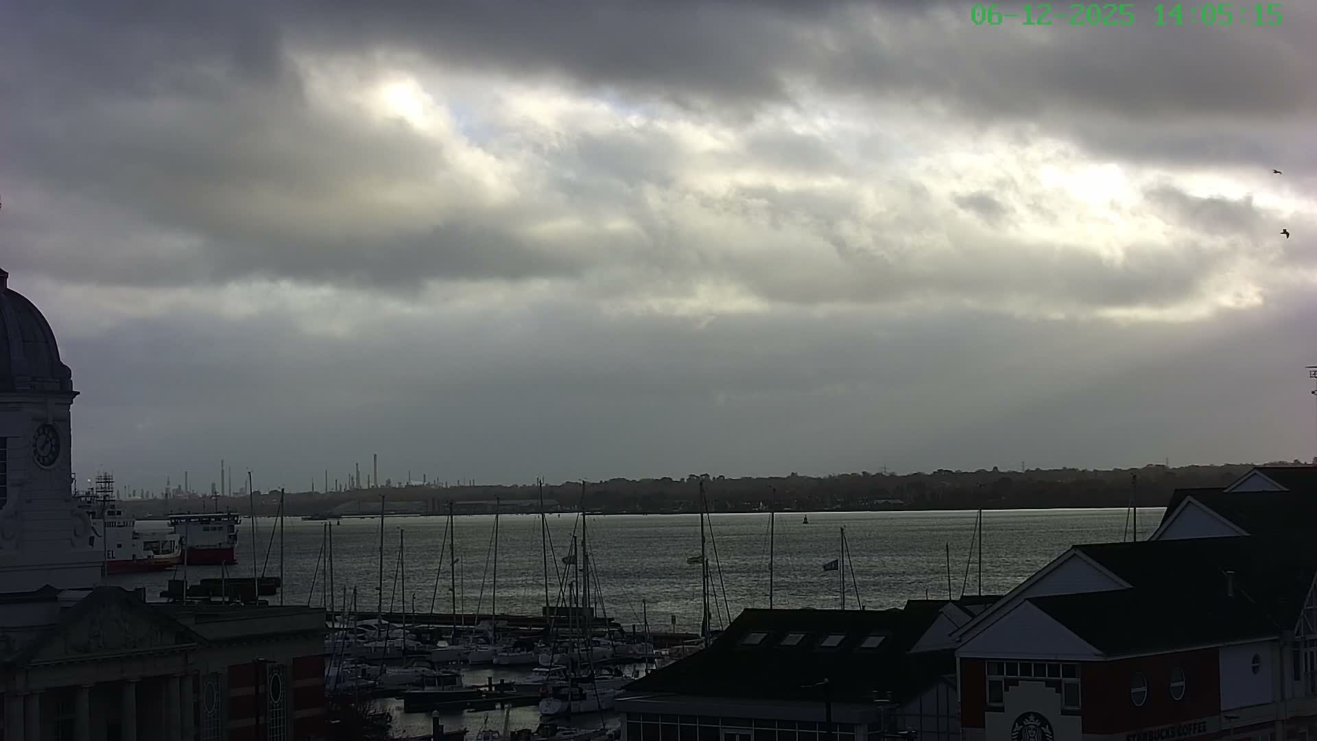 Marine of Southampton & Test River Live Cam - Southampton, Hampshire, South East, England, United Kingdom