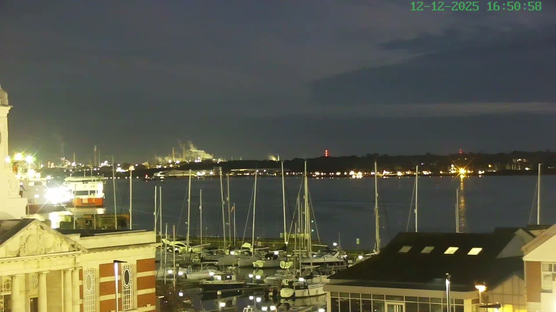 Marine of Southampton & Test River Live Cam - Southampton, Hampshire, South East, England, United Kingdom